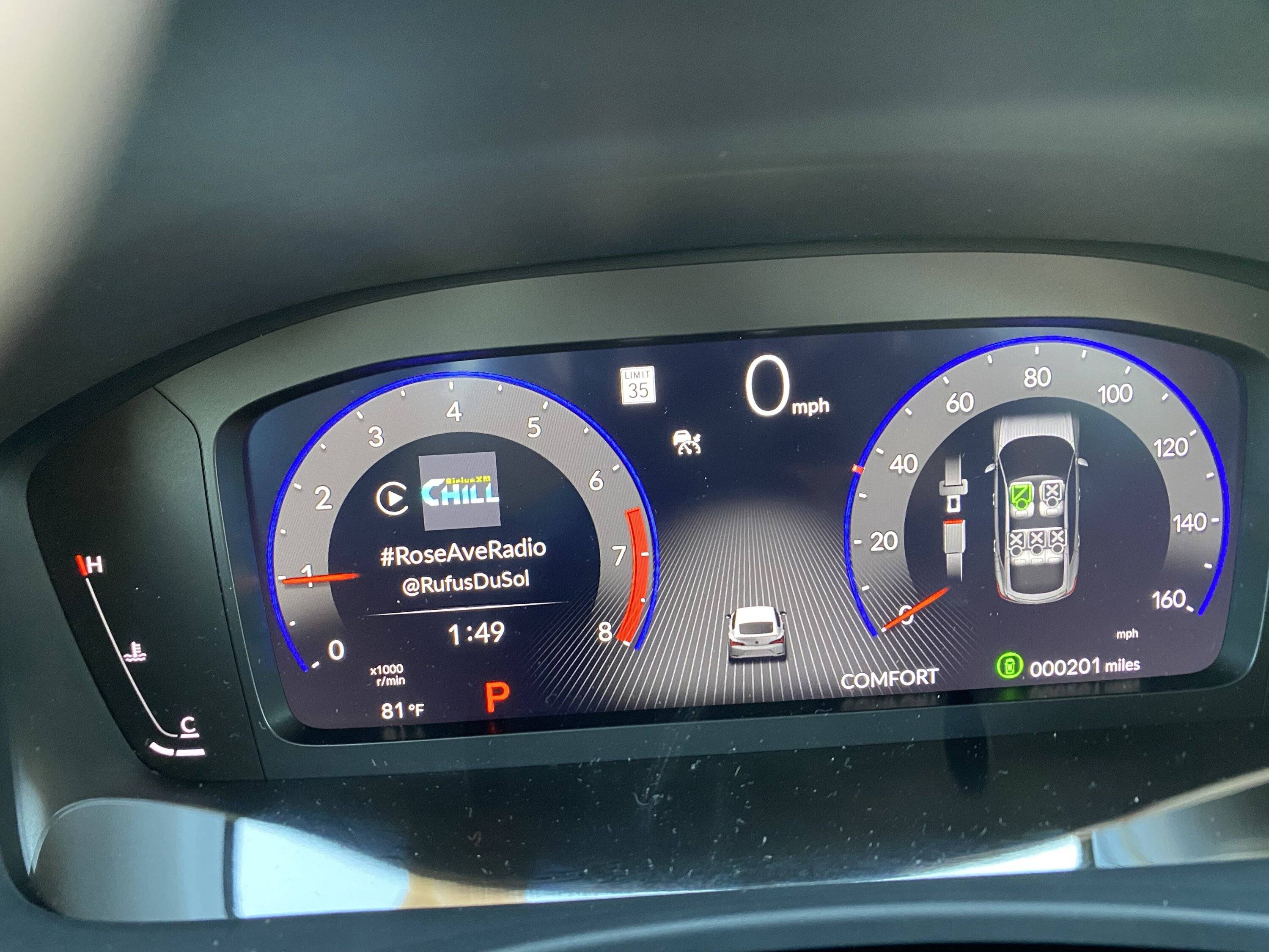 Acura Integra Is this the 'default meter' on right side of gauge cluster? IMG_4600