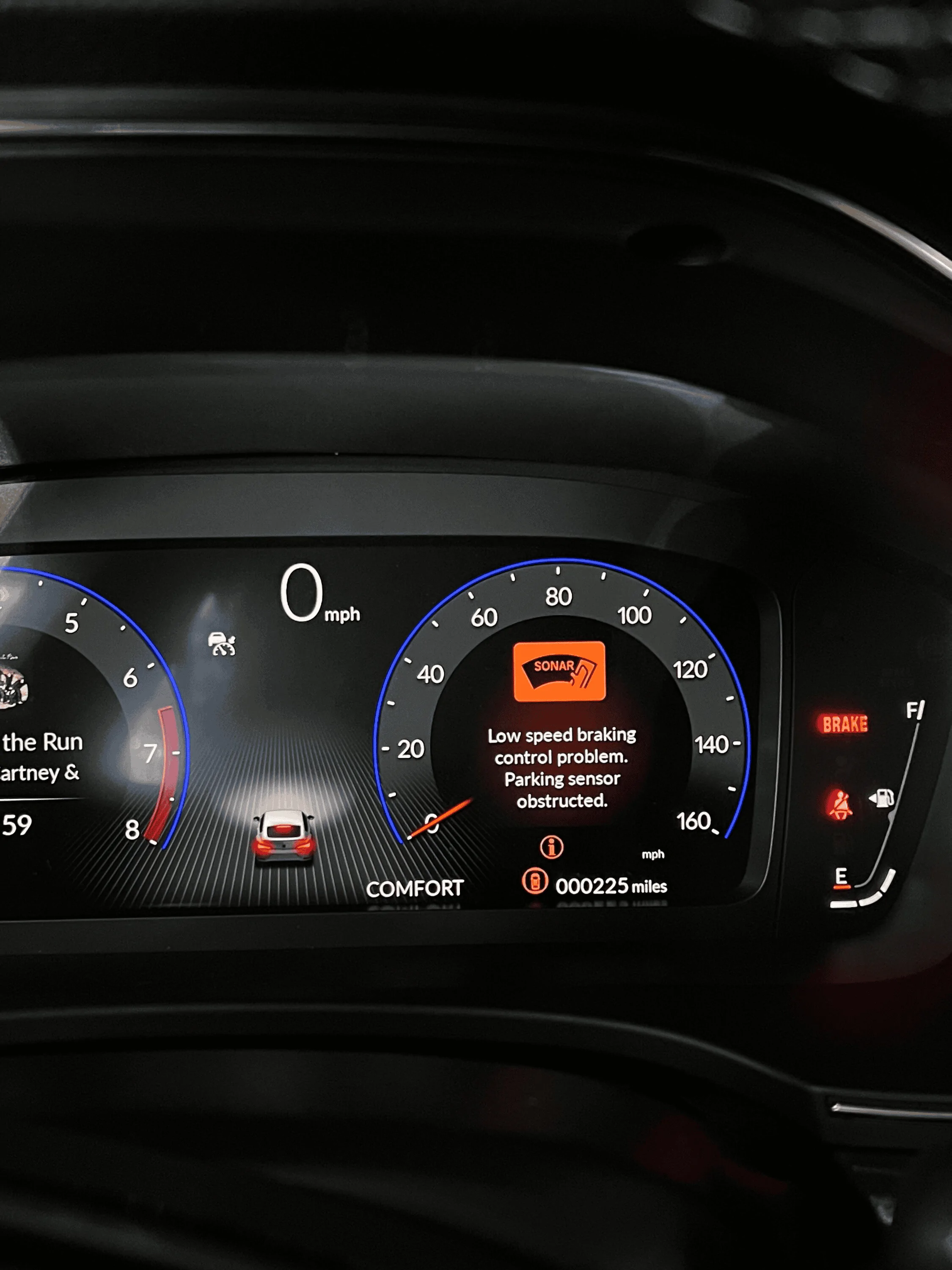 Acura Integra Brake System & Parking Sensor Errors 1669862528691