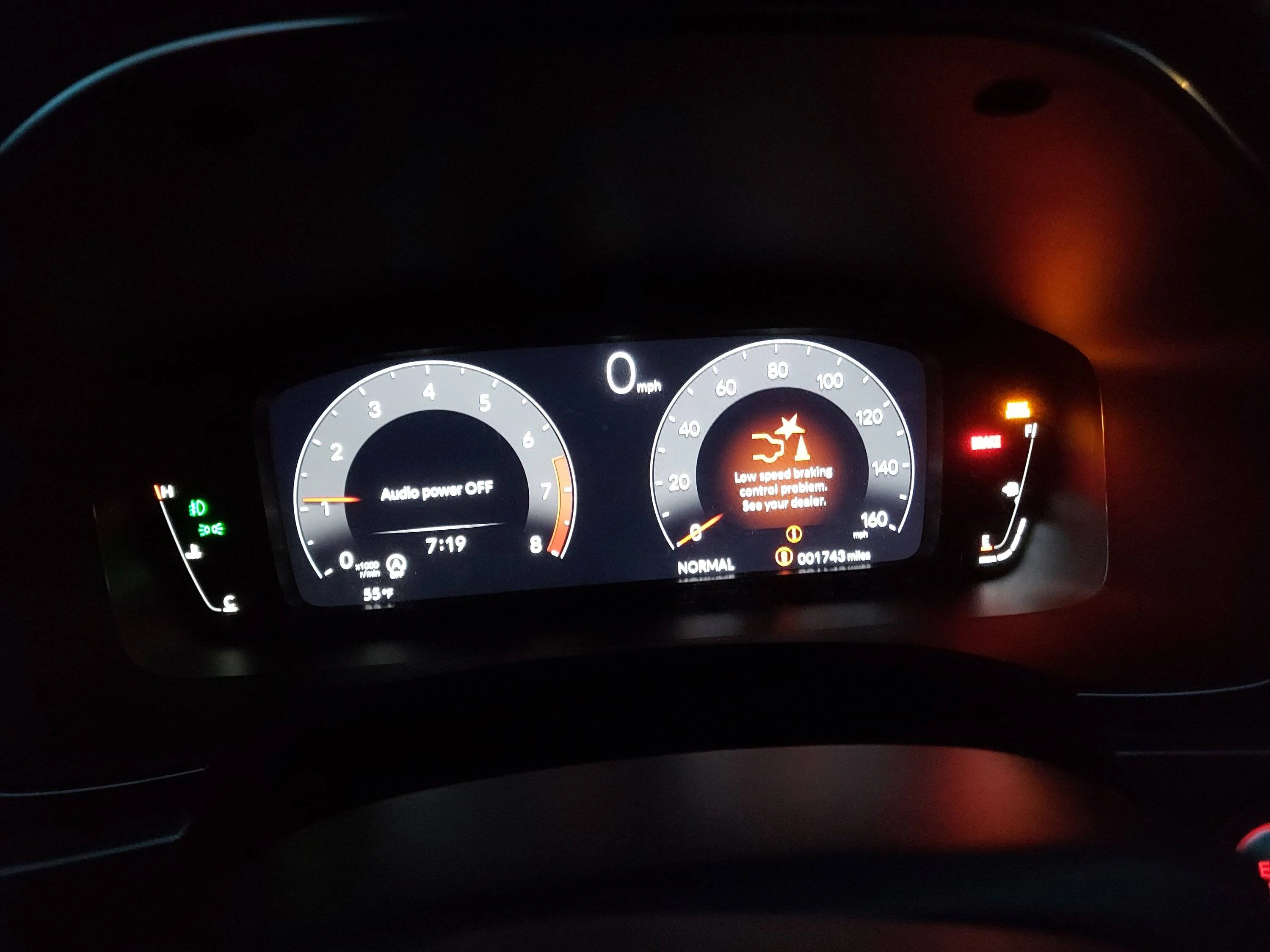 Acura Integra Brake System & Parking Sensor Errors 20221203_071935