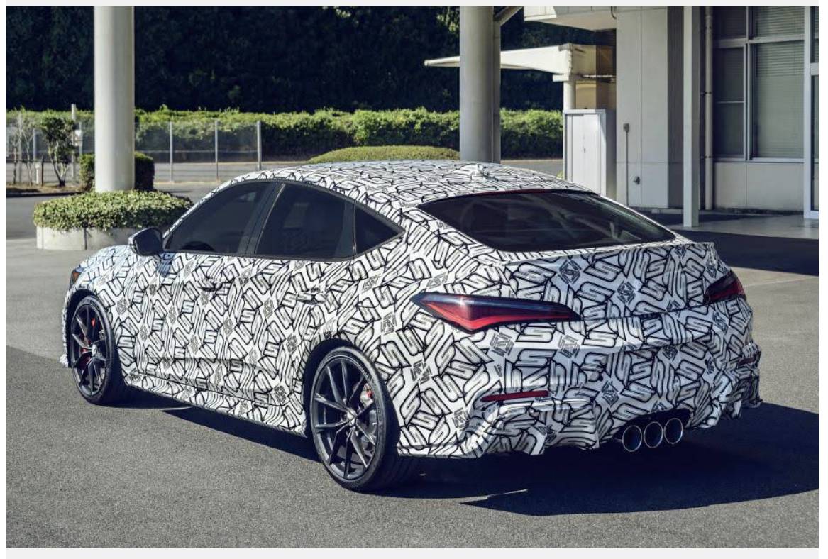 Acura Integra Acura Integra Type S spy shots! [Updated w/ pics showing wider fenders and triple exhaust tips] BE15766B-7673-4319-B6EA-37CCC185462B