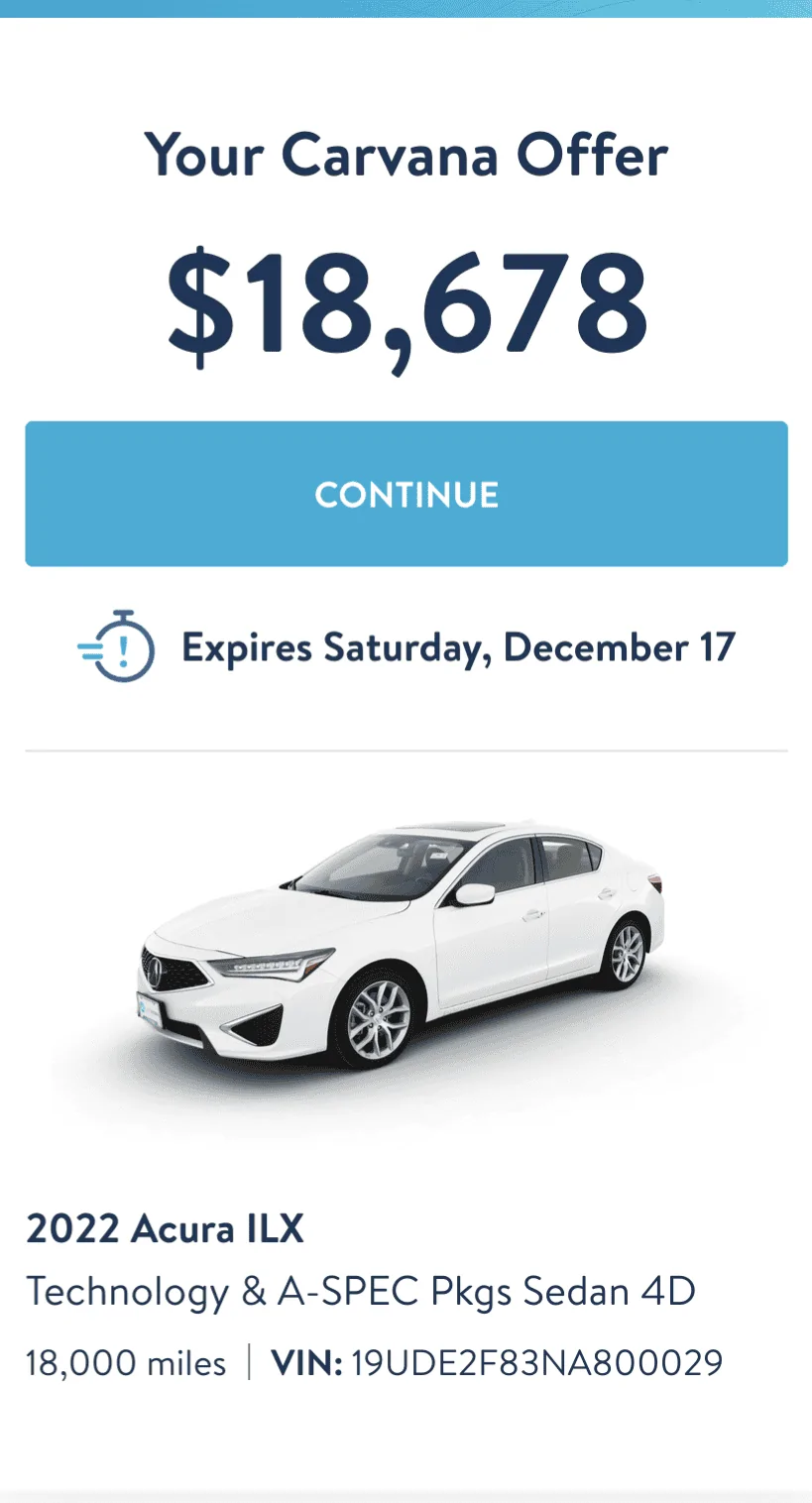 Acura Integra 2023 Integra A-Spec Trade-in Value? Screenshot_20221209-082727