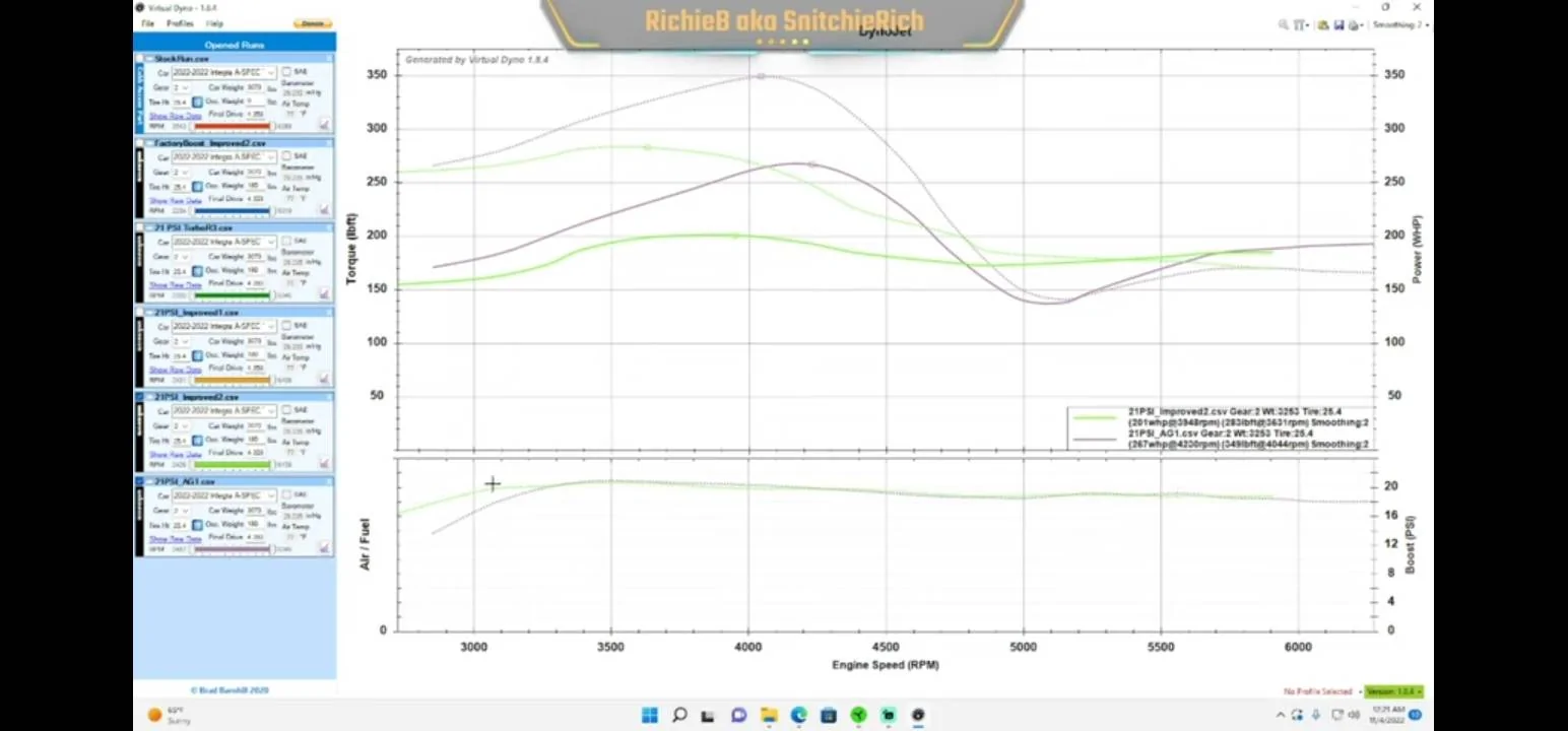 Acura Integra Ktuner for 2023 Integra is live! Screenshot_20221209_121733_YouTu