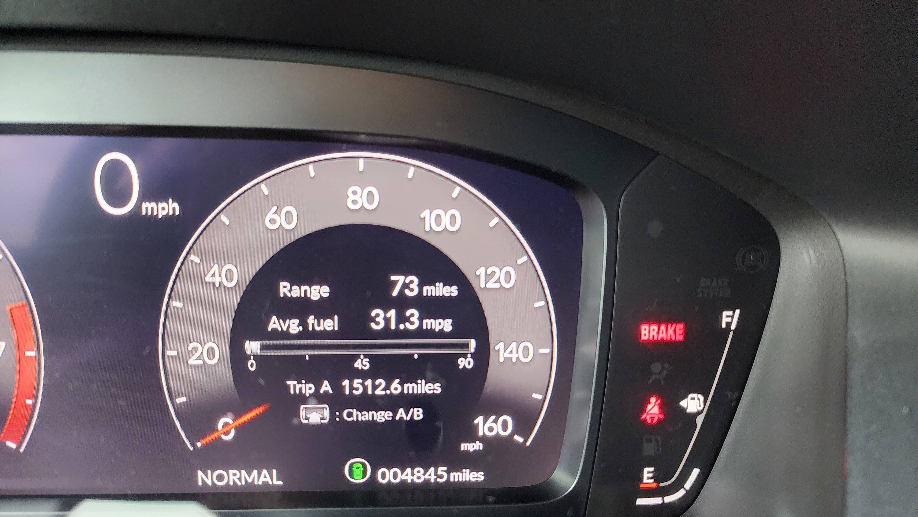 Acura Integra Ridiculously Low MPG, Whats going on! 20230107_084138