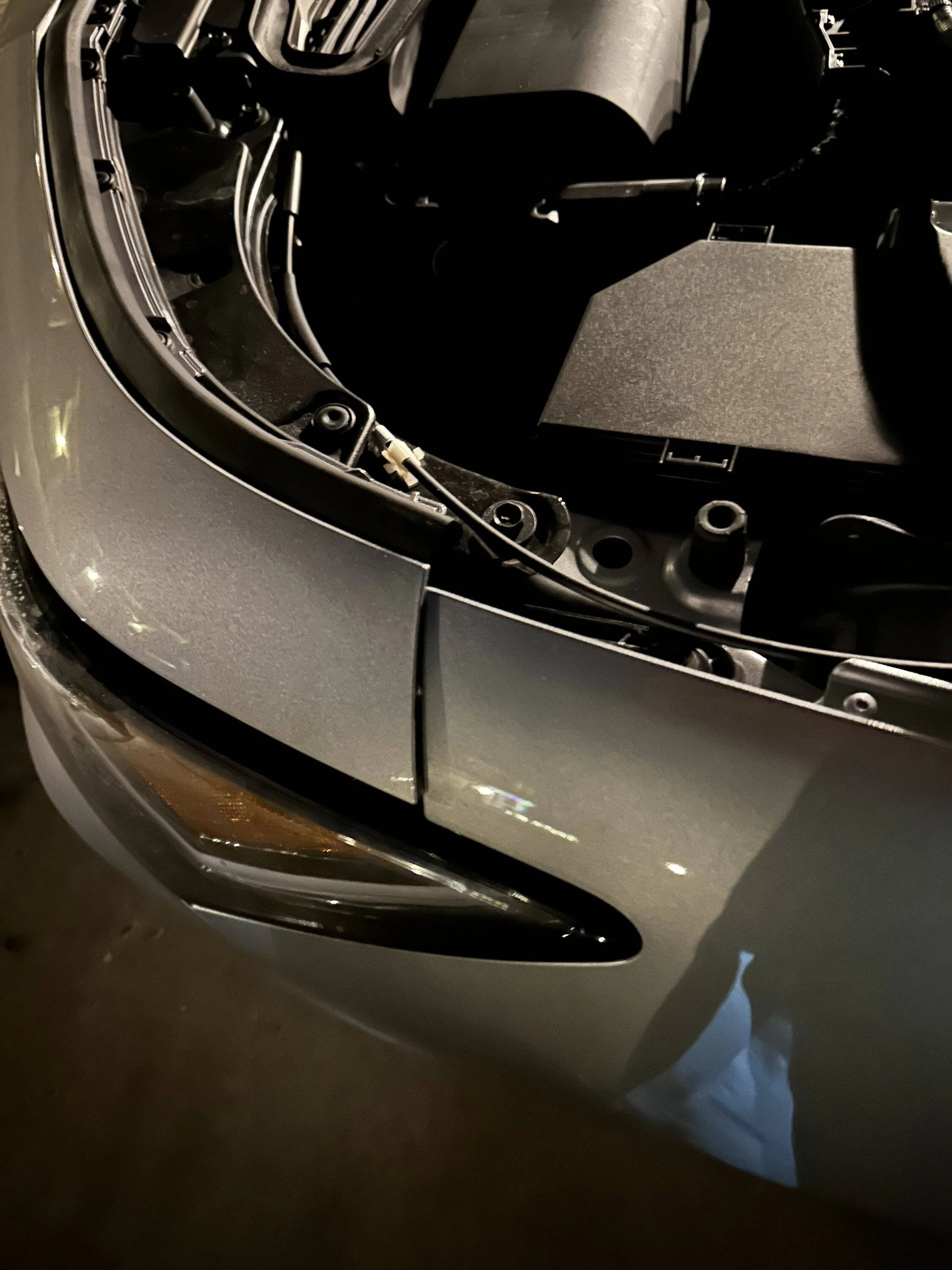 Acura Integra Destroyed Front bumper and Grill 1A1DB737-45EA-4971-84DB-B992FF9ED78F