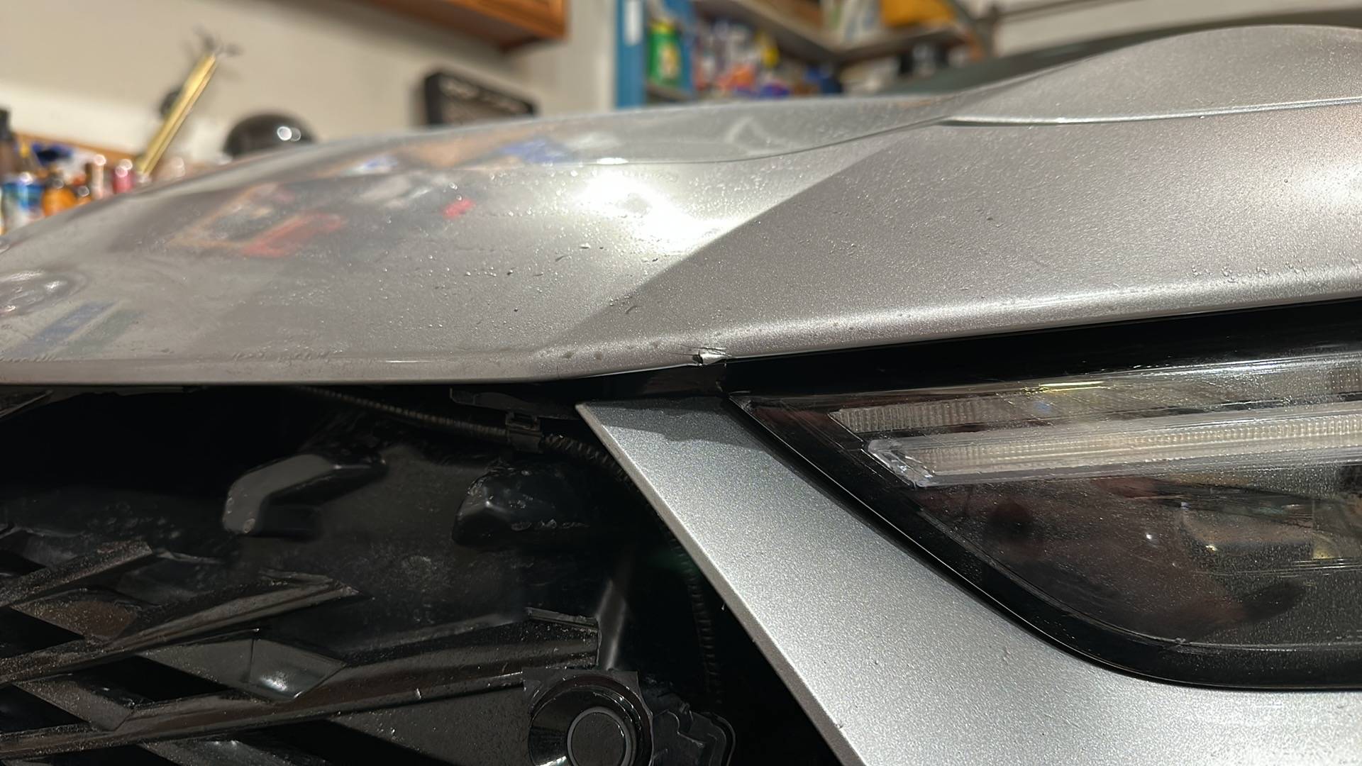 Acura Integra Destroyed Front bumper and Grill 1B0E89A9-059A-4E11-825E-22E99A327B4C