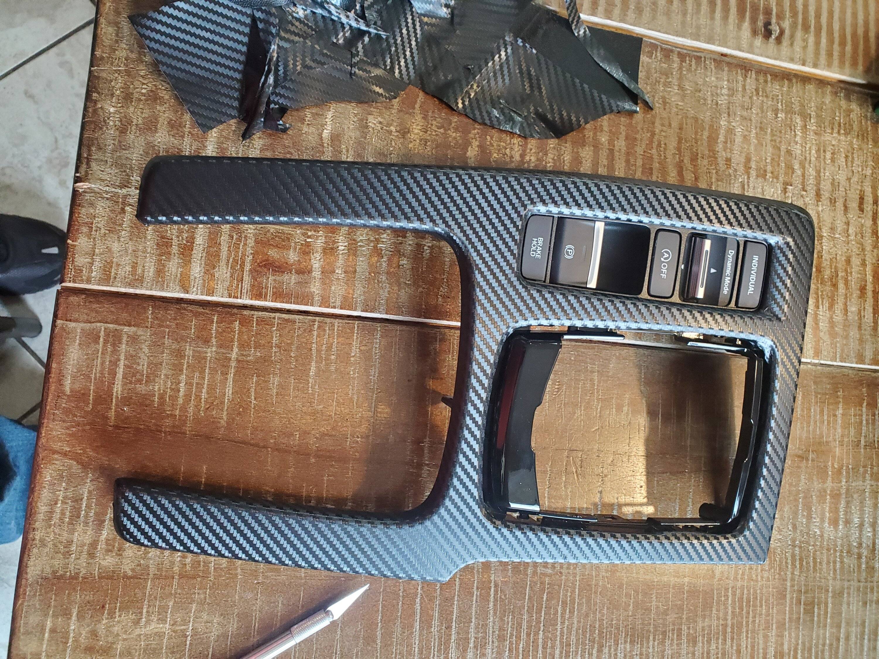 Acura Integra Carbon Center Console 20230102_122016