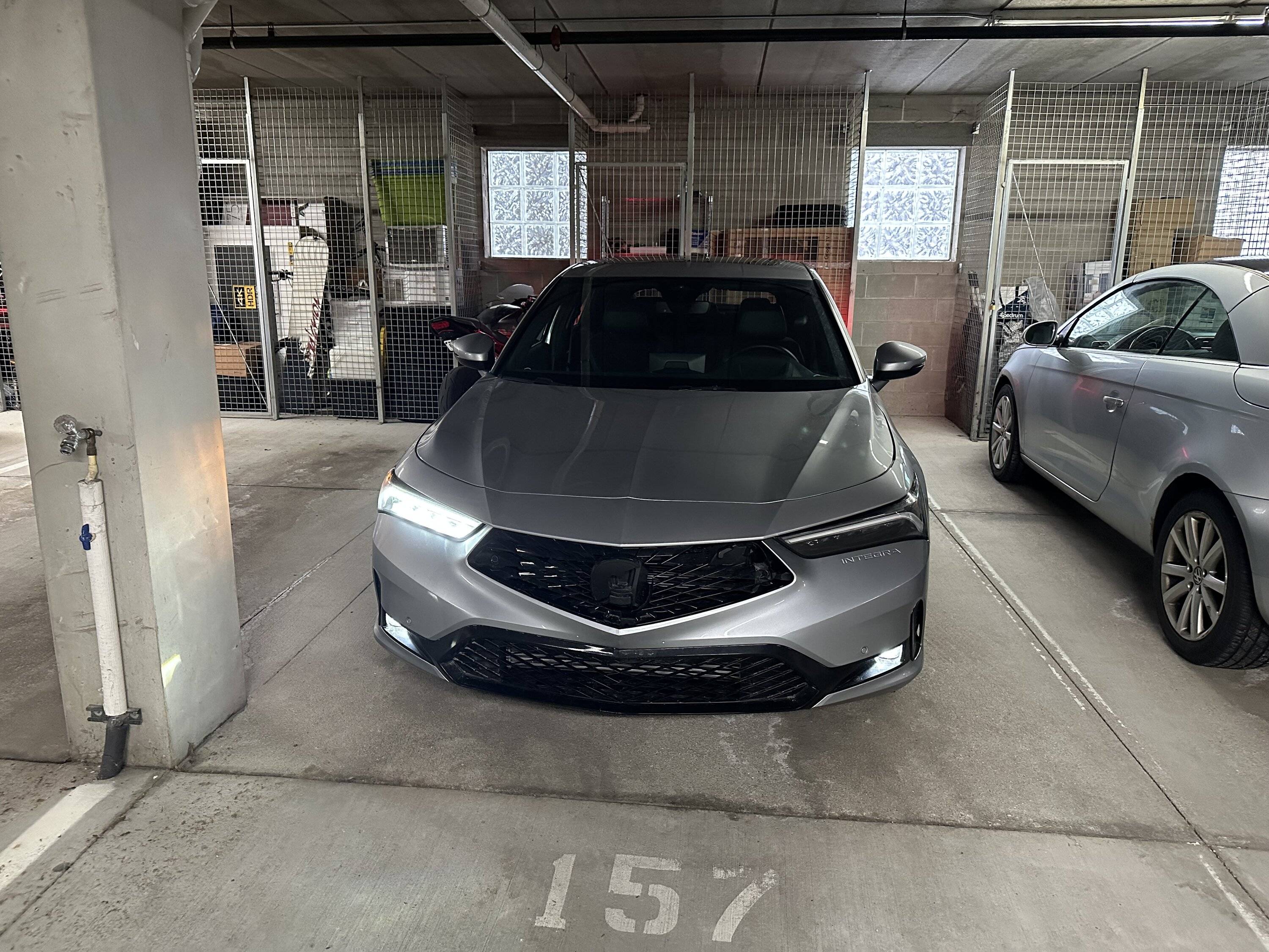 Acura Integra Destroyed Front bumper and Grill IMG_0207