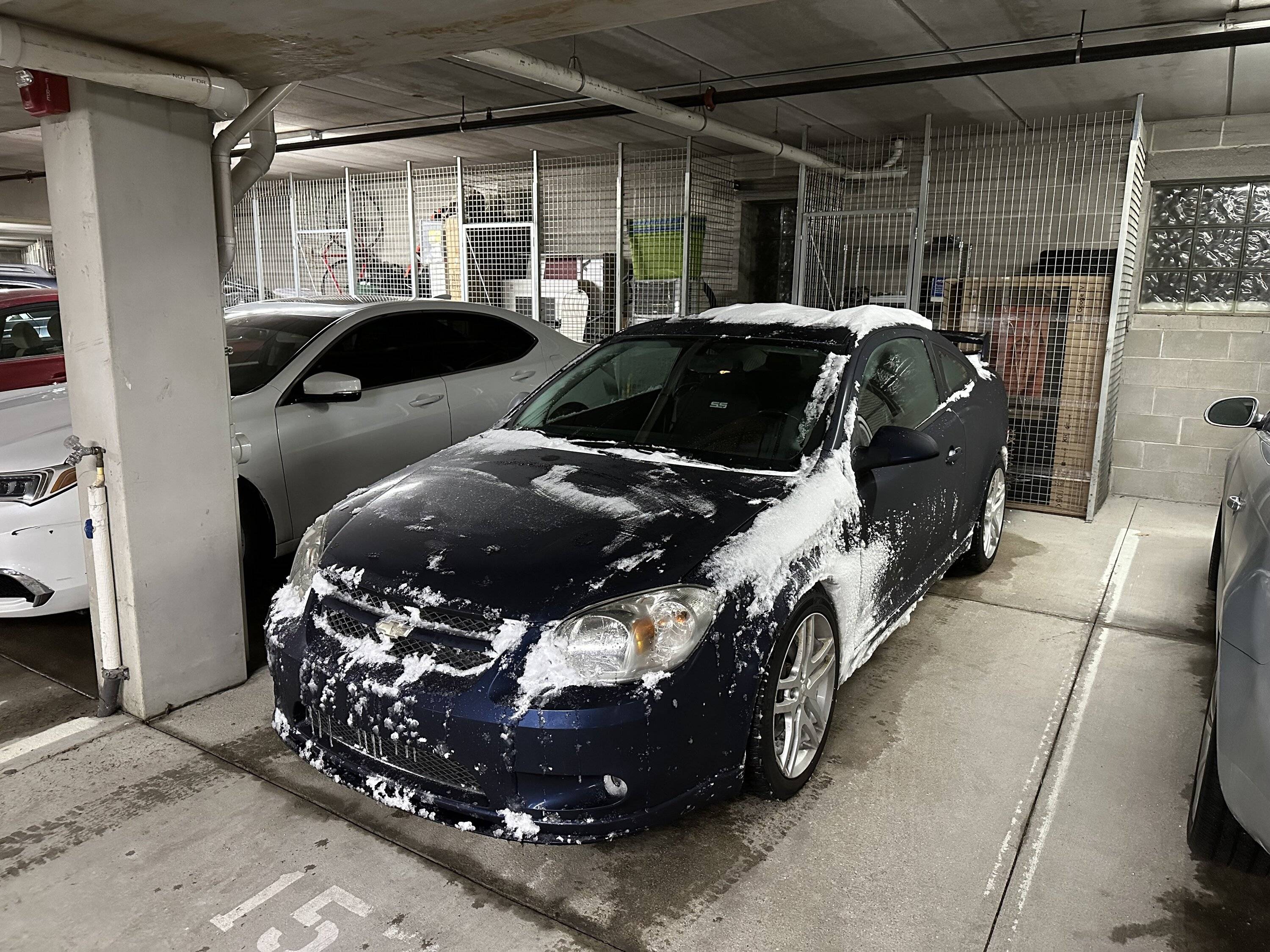 Acura Integra Destroyed Front bumper and Grill IMG_0221