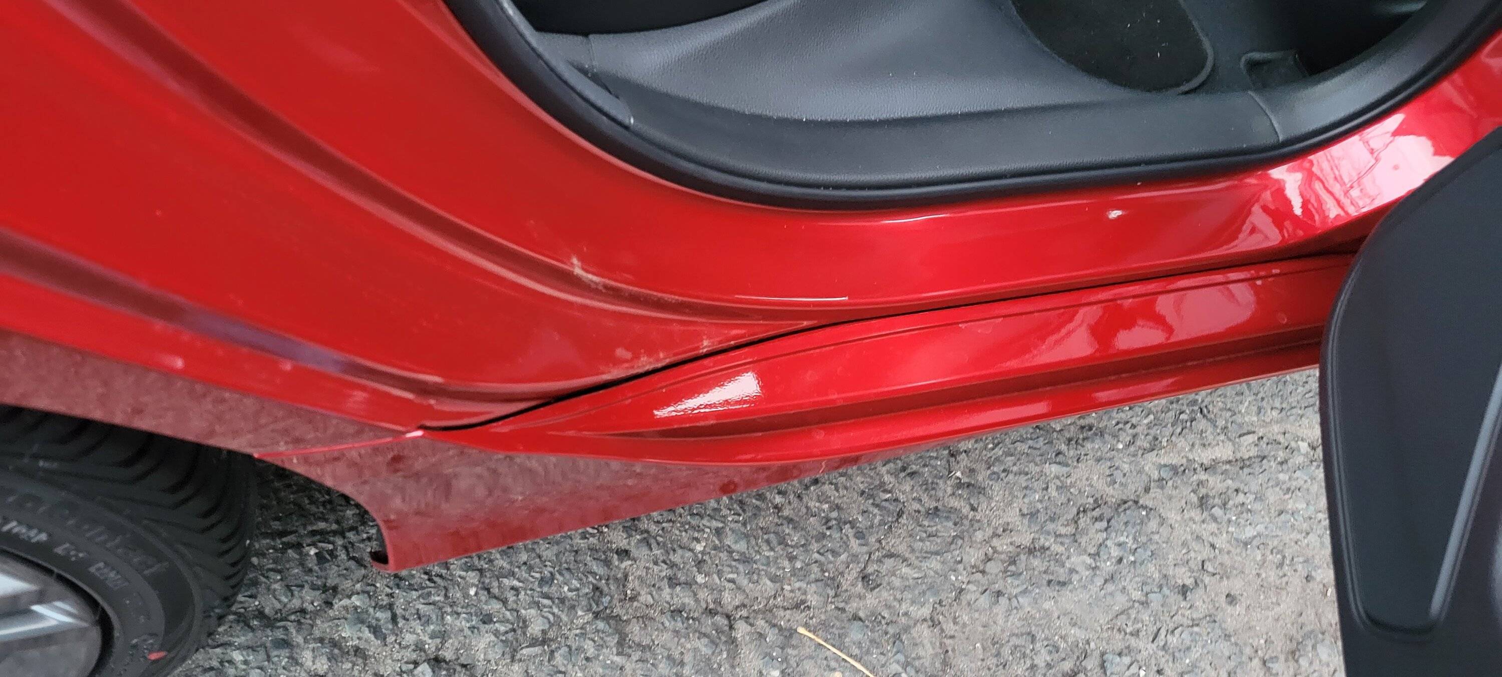 Acura Integra Trim back door 1