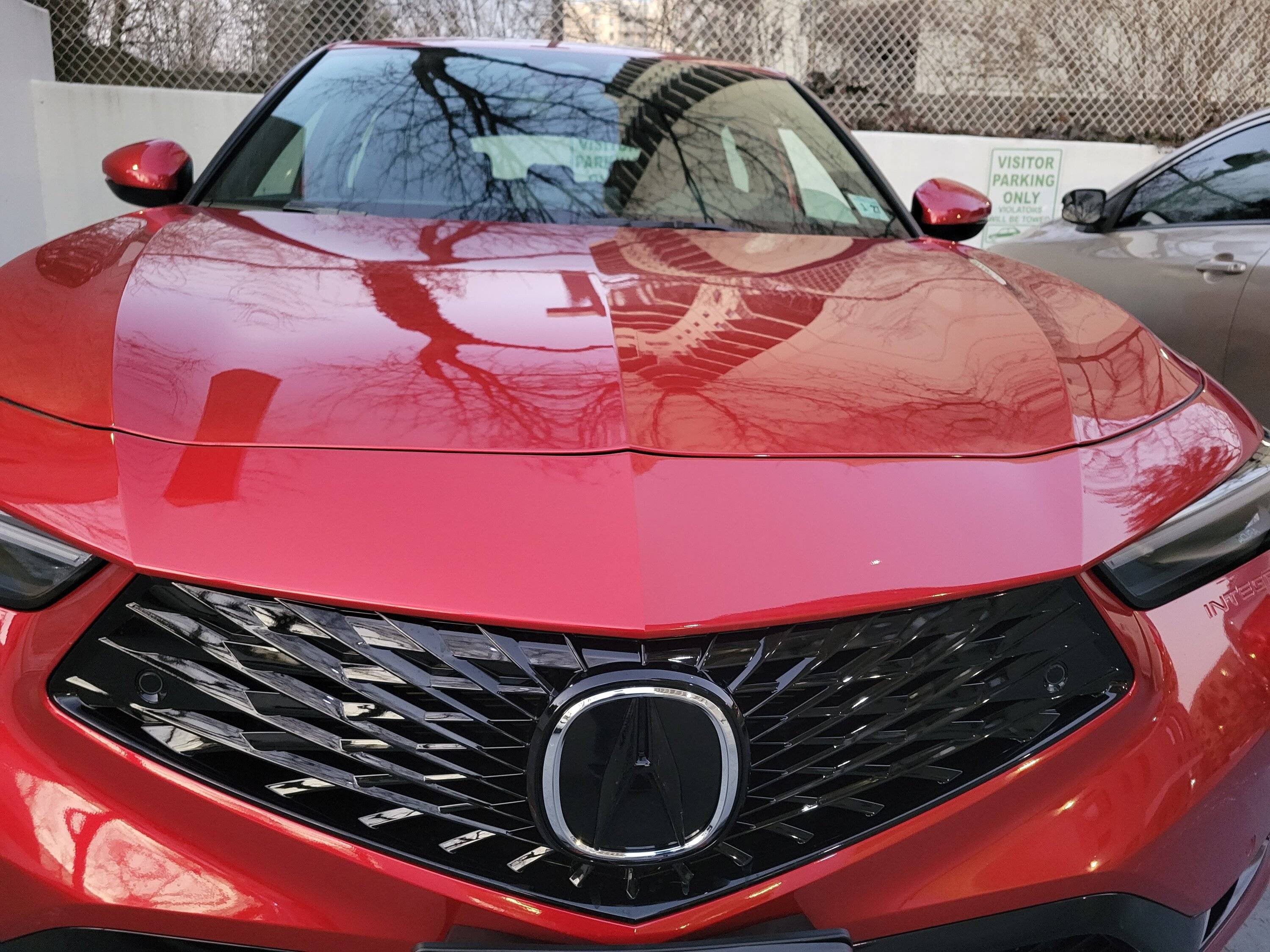 Acura Integra Black rear emblem e2