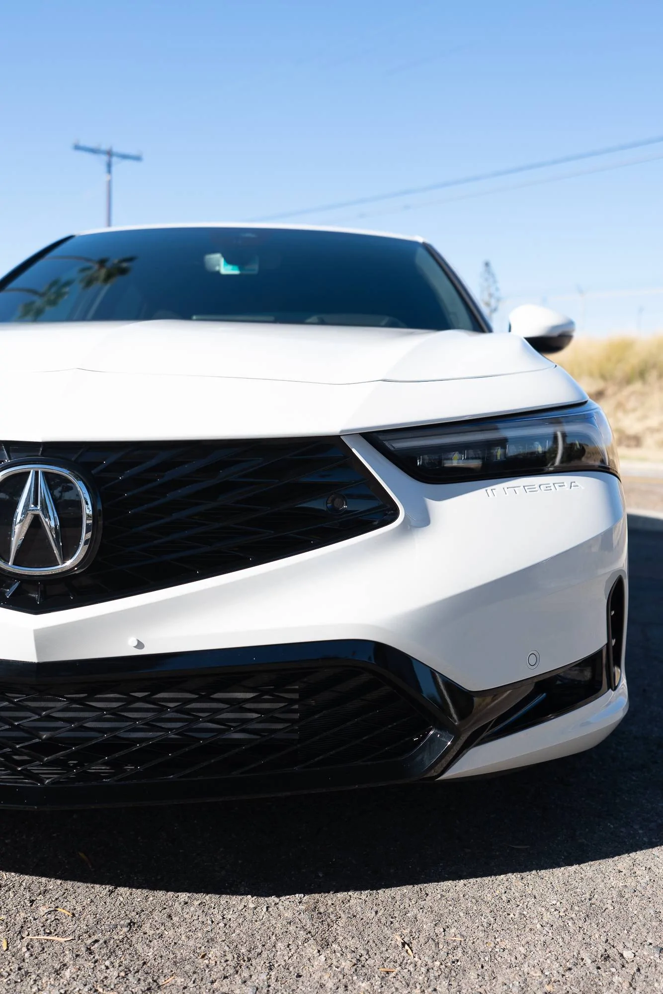 Acura Integra Simple White Integra Build. MT2-1