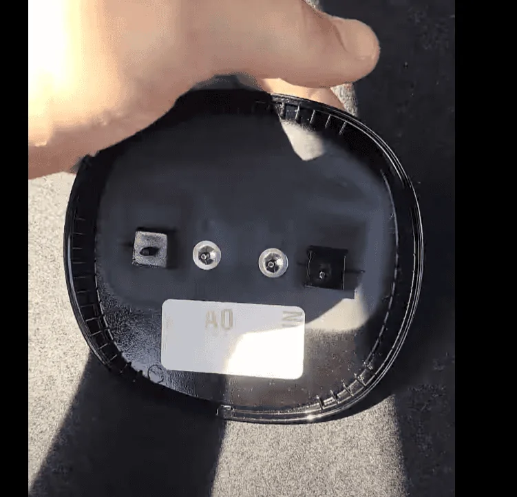 Acura Integra Rear black emblem install with white background. Screenshot 2023-04-02 155545