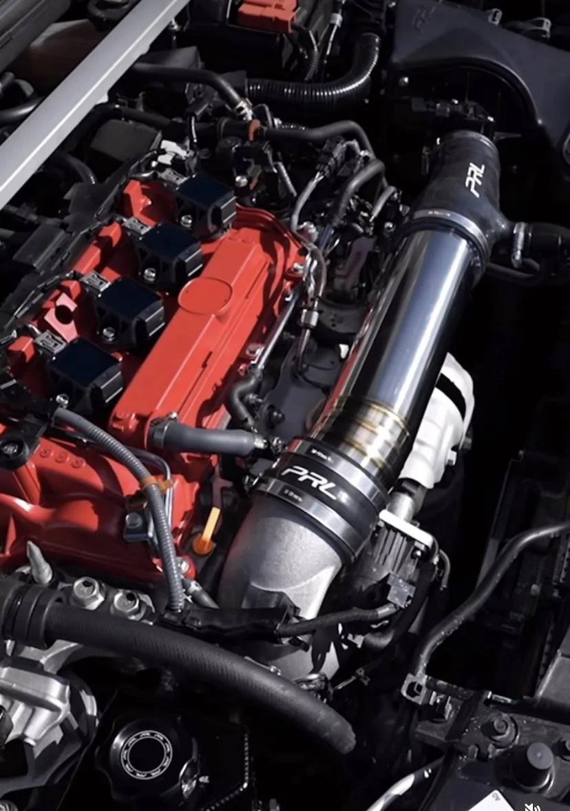 Acura Integra 2023+ Acura Integra L15CA Titanium Turbocharger Inlet Pipe Development IMG_5769