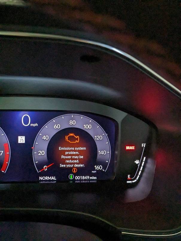 Acura Integra Integra Emissions System Problem smaller