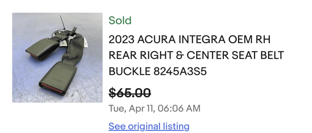 Acura Integra Introducing the 2024 Acura Integra Type S! On Sale in June Screenshot_20230411-091453