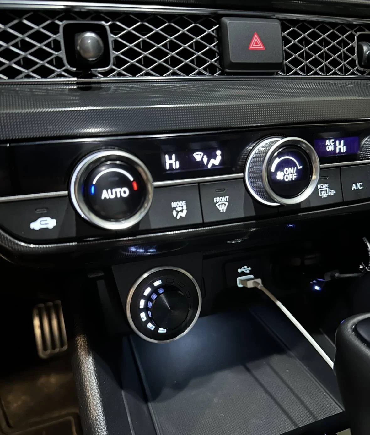 Acura Integra Sub installed under trunk floor IMG_9988