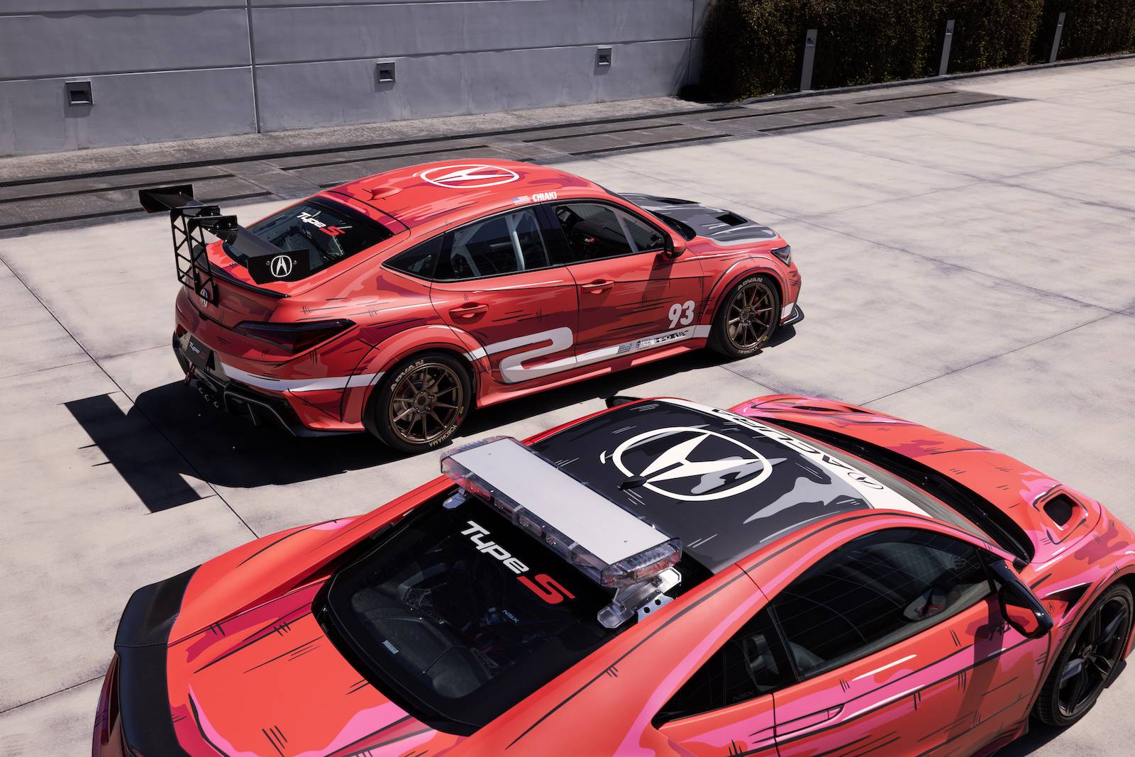 Acura Integra Integra Type S will make motorsports debut at Pikes Peak Hill Climb on June 25 Integra Type S Pikes Peak Racer and NSX Type S INDYCAR Pace Car