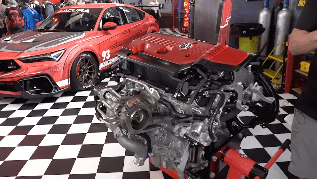 Acura Integra 2024 Acura Integra Type S Walk Around and Look at 2.0L 4-cyl K20C1 Engine Screenshot 2023-04-19 at 7.13.36 PM