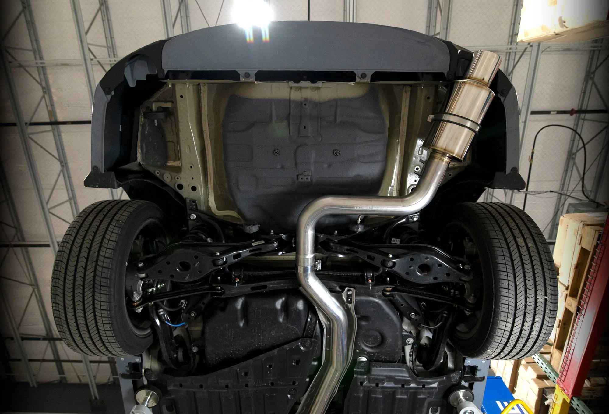 Acura Integra PRL Motorsports N1 Exhaust System Development for the 2023+ Acura Integra Civic_Exhaust_Single-7