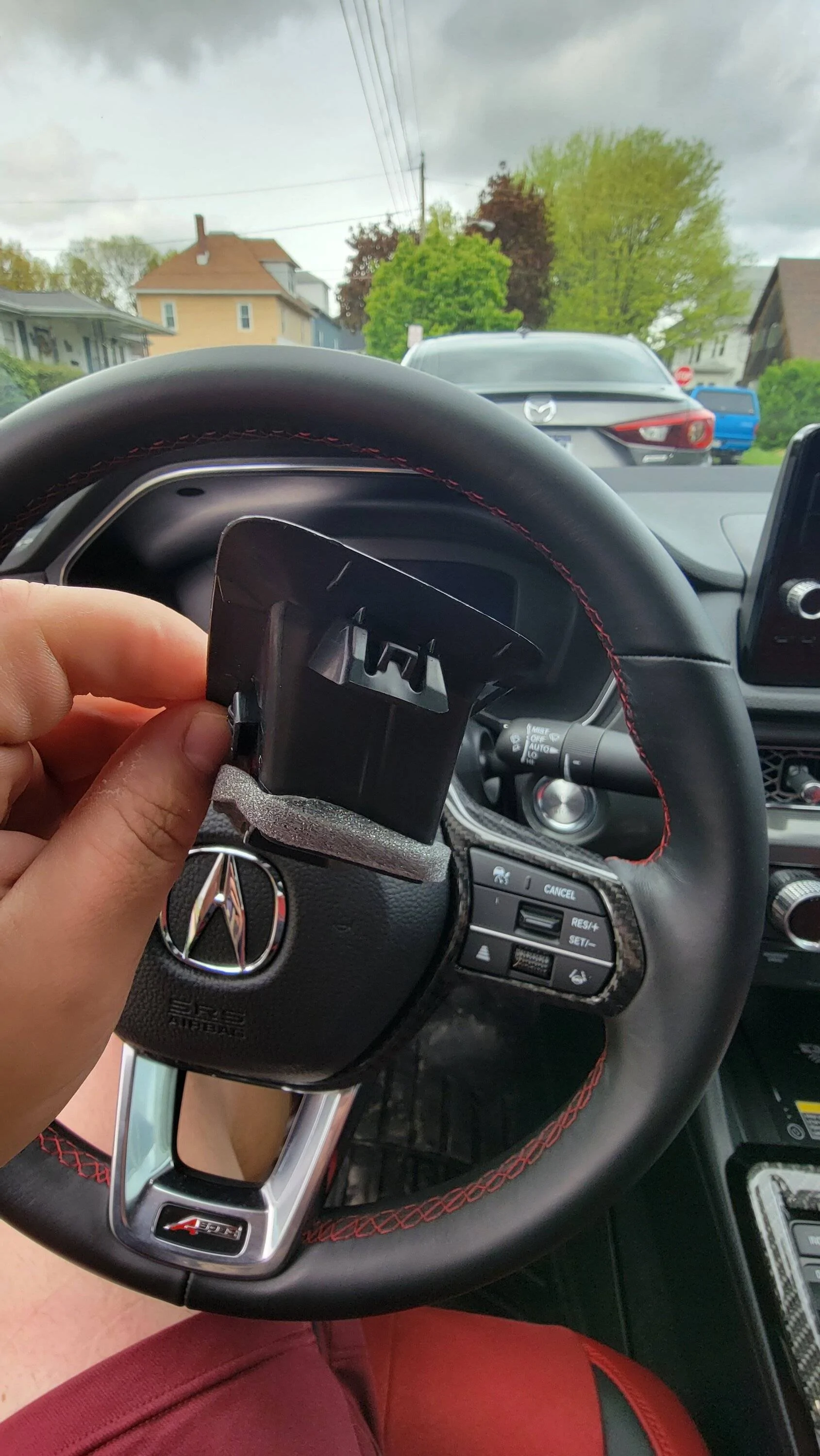 Acura Integra Loose Defrost Vent on Dash 20230502_181032