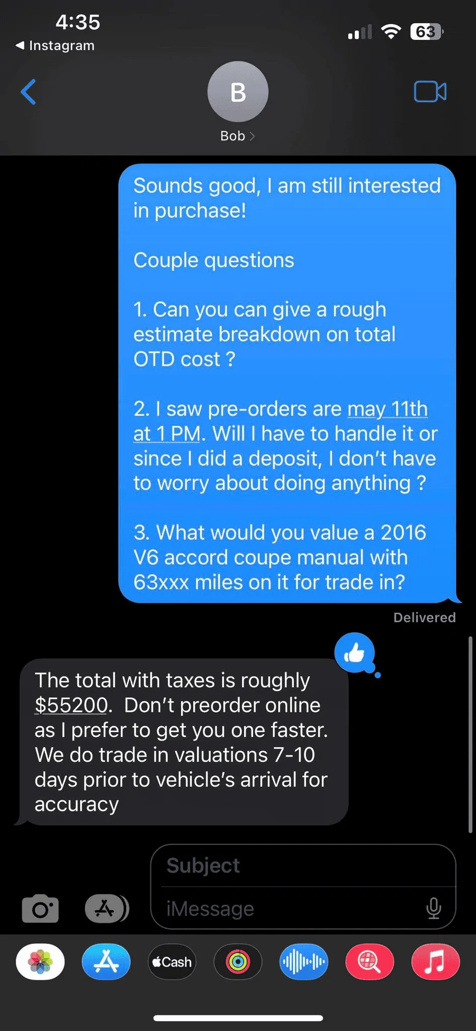 Acura Integra Price / Value Poll (2024 Integra Type S) 1683298906099