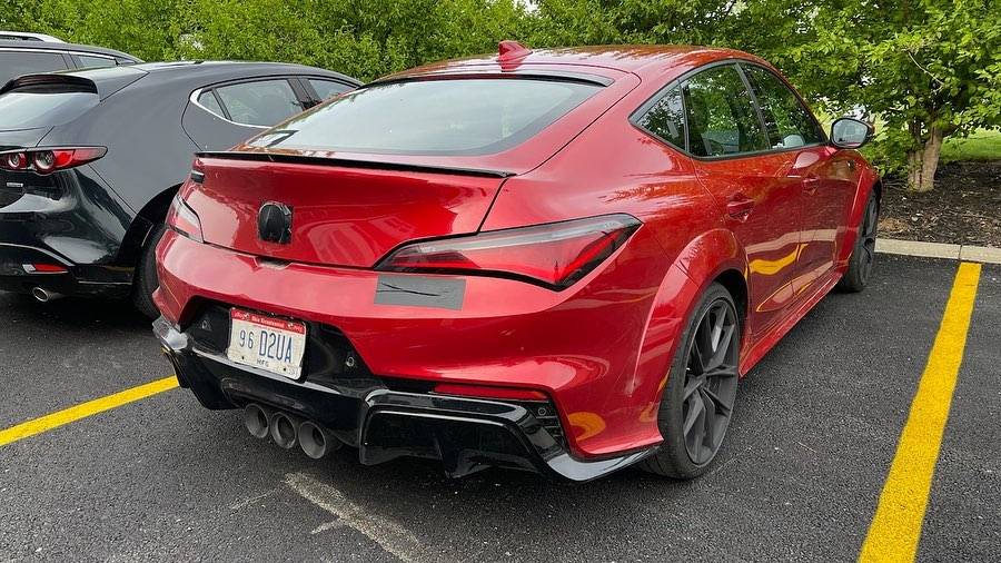 Acura Integra Performance Red Integra Type S spotted in the wild 345076441_1513011805894310_6708120056837133880_n