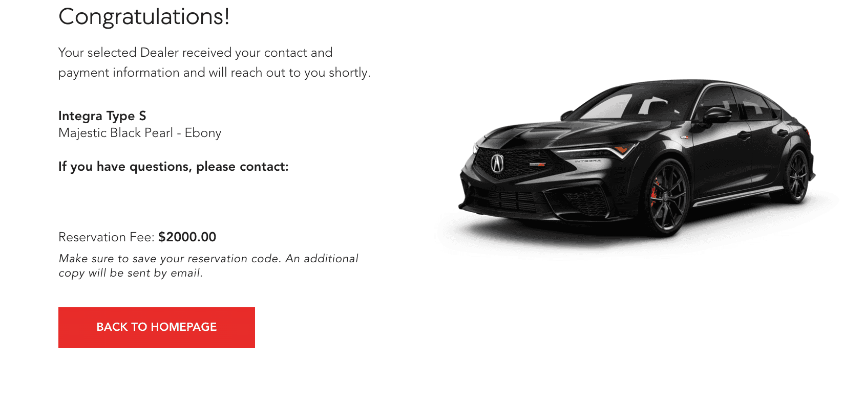 Acura Integra 2024 Acura Integra Type S Preordering Officially Begins! Screenshot 2023-05-11 at 10.24.39