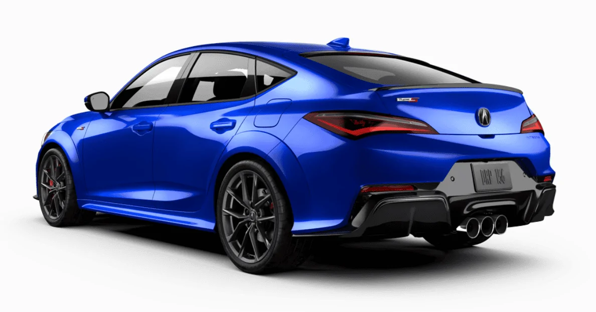 Acura Integra 2024 Integra Type-S Colors Renderings From Order Reservation Page Screen Shot 2023-05-11 at 5.23.20 PM