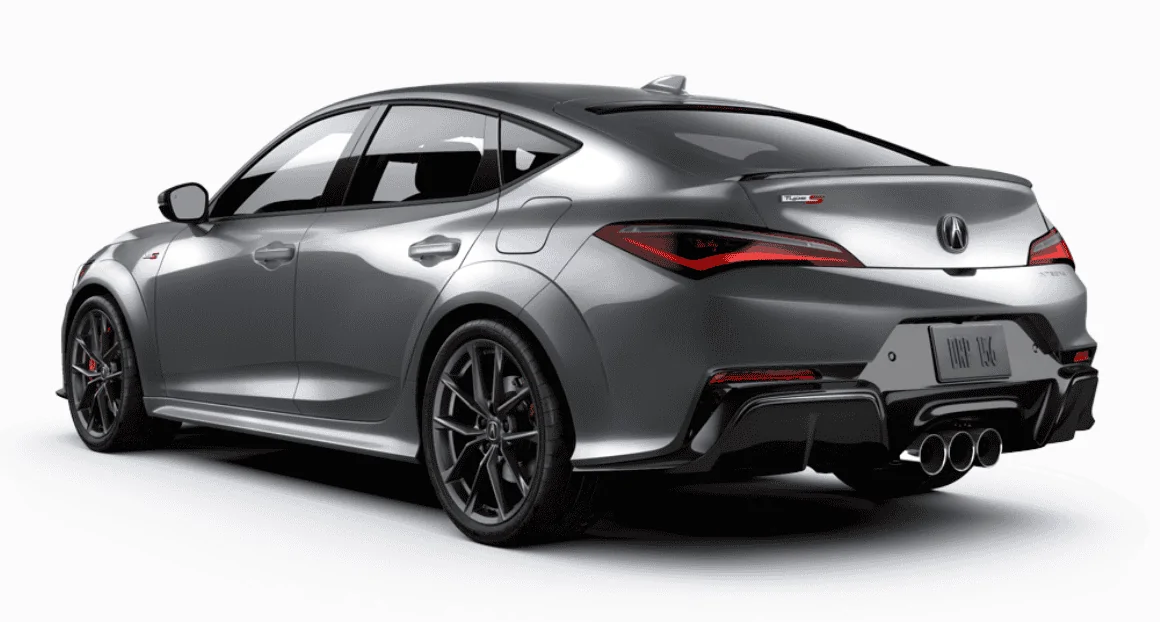 Acura Integra 2024 Integra Type-S Colors Renderings From Order Reservation Page Screen Shot 2023-05-11 at 5.24.57 PM