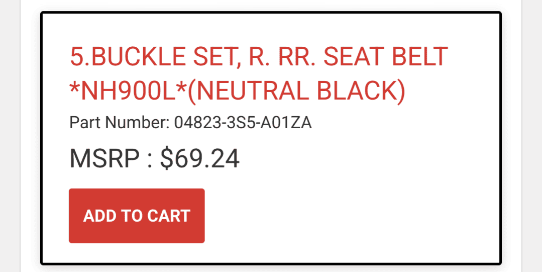 Acura Integra Acura/Honda Parts and Accessories Sites Screenshot_20230511-211404