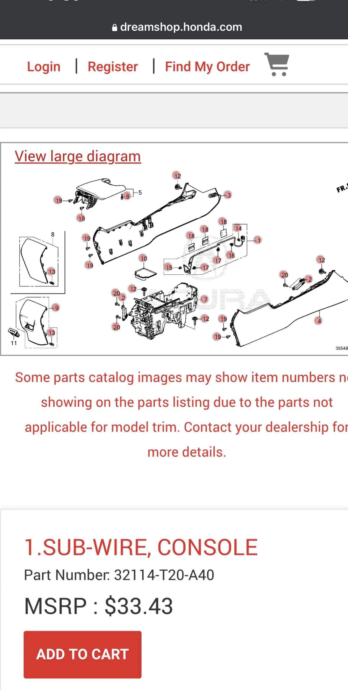 Acura Integra Rear AC vents part kit from 2022 Civic IMG_3727