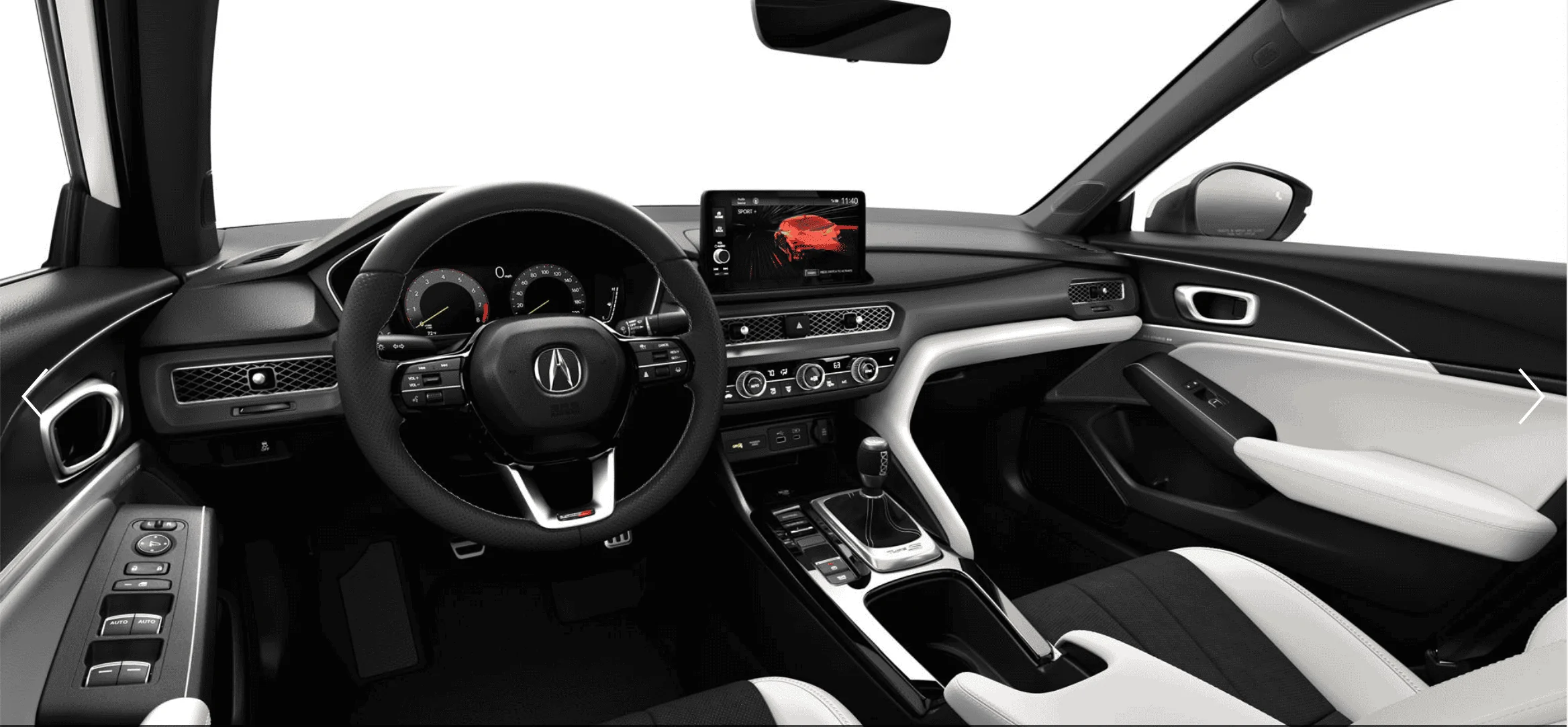 Acura Integra Integra Type-S Interior Images from preorder site Screen Shot 2023-05-12 at 9.56.58 AM