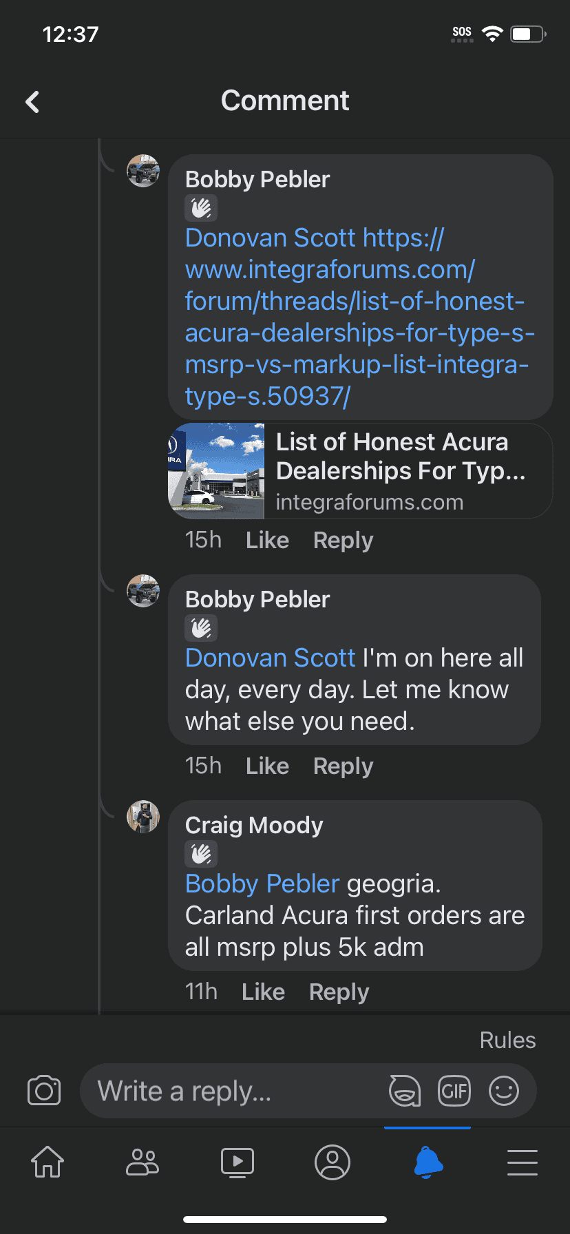 Acura Integra List of Honest Acura Dealerships For Type S (MSRP vs Markup List -- Integra Type S) IMG_0669