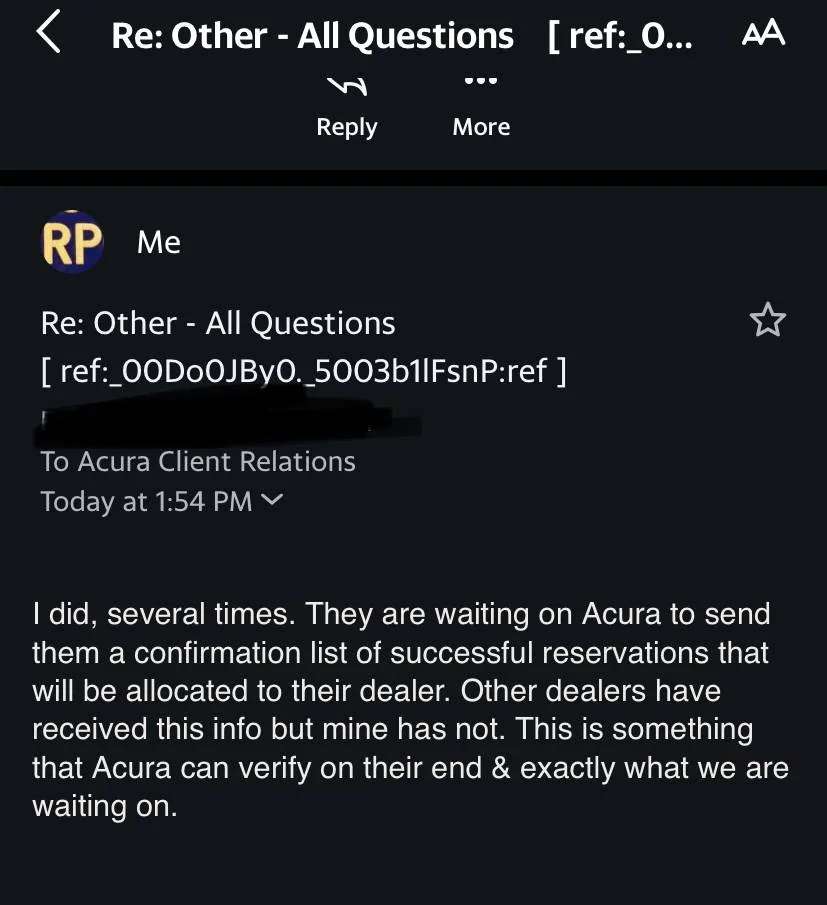 Acura Integra So....who managed to order a Type S? IMG_0741