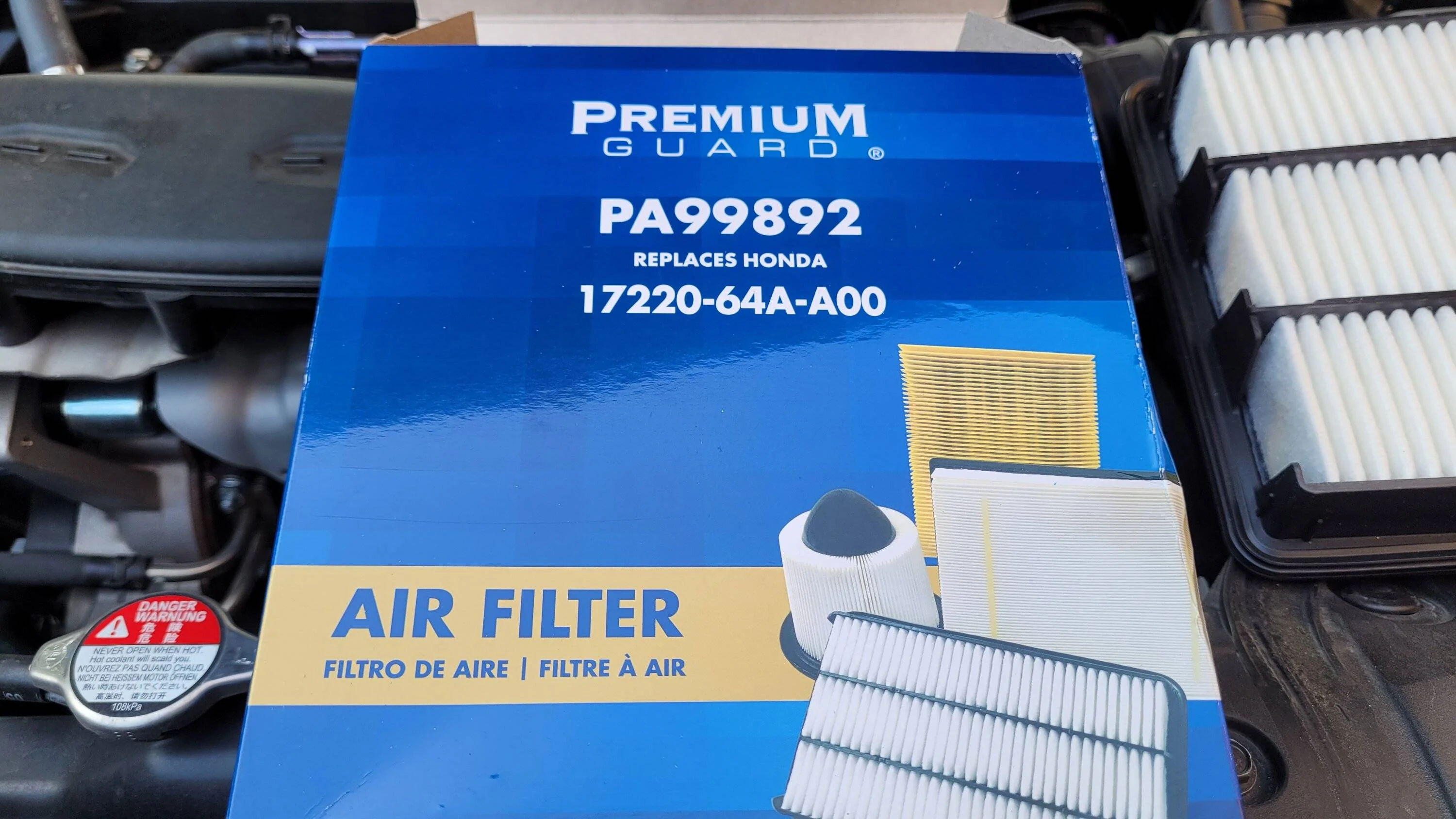 Acura Integra 1.5l Integra Air Filter 20230526_175611