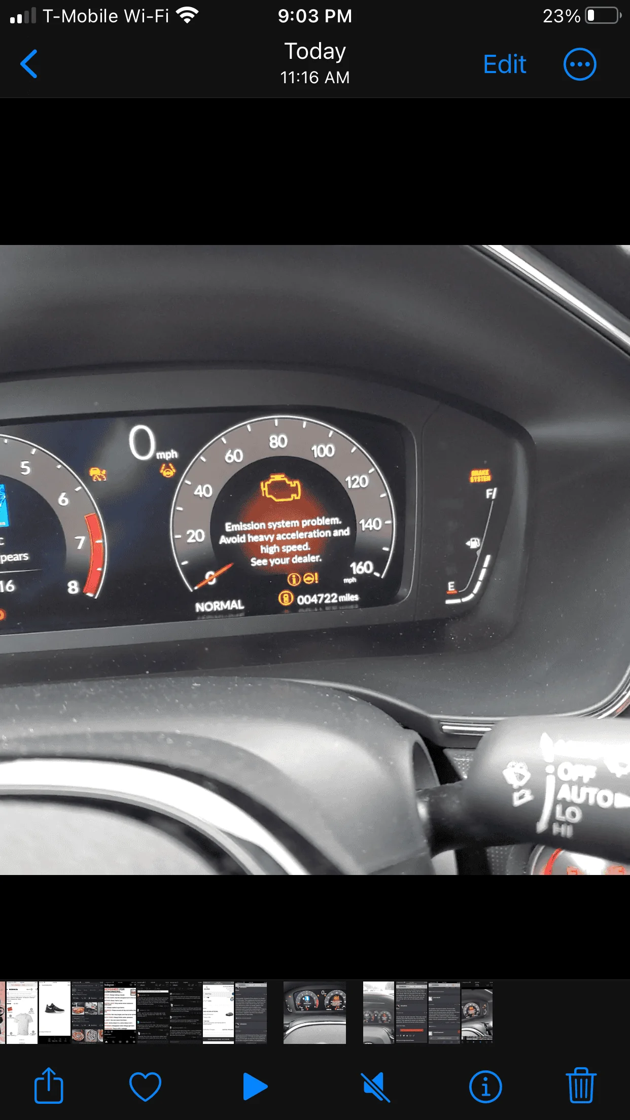 Acura Integra So had just about every light on my dash turn on randomly driving on the highway .. anyone else experience this? 5ACAF64E-2DCD-41A9-A86B-99D956D10488