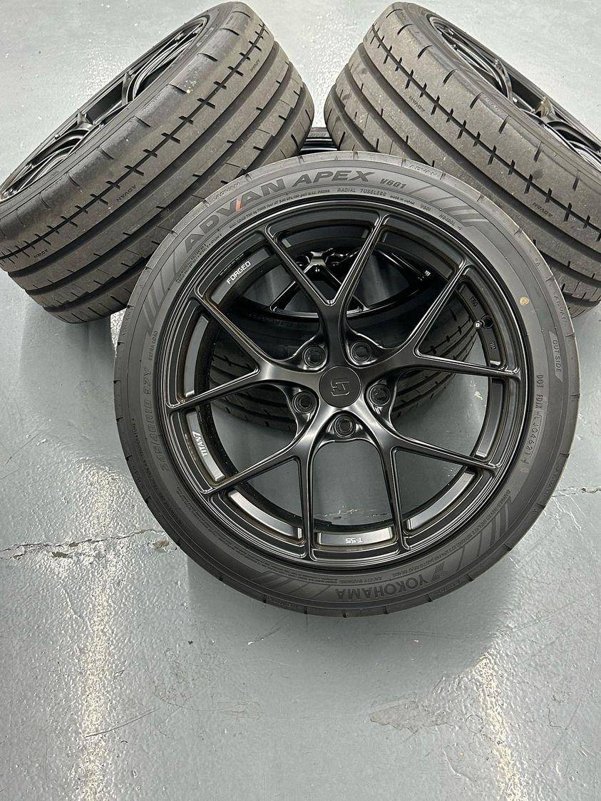 Acura Integra TITAN FORGED WHEELS TS5 18X8.5 35 OFFSET ONLY 10 MILES ON THEM IMG_20230413_145936_224 (1)