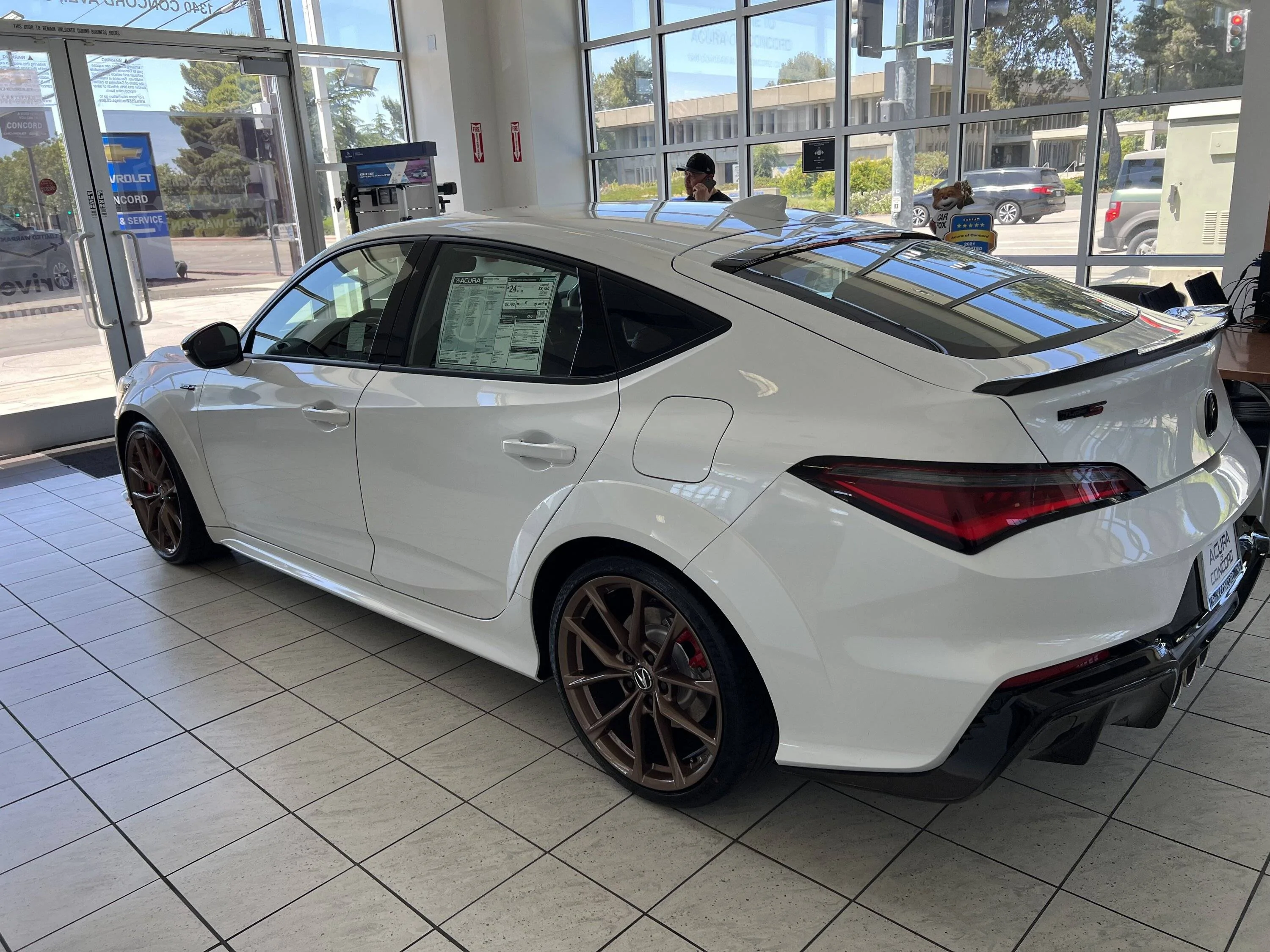 Acura Integra Integra Type-S demo arrives in Bay Area, and my updated delivery timeline. IMG_3014