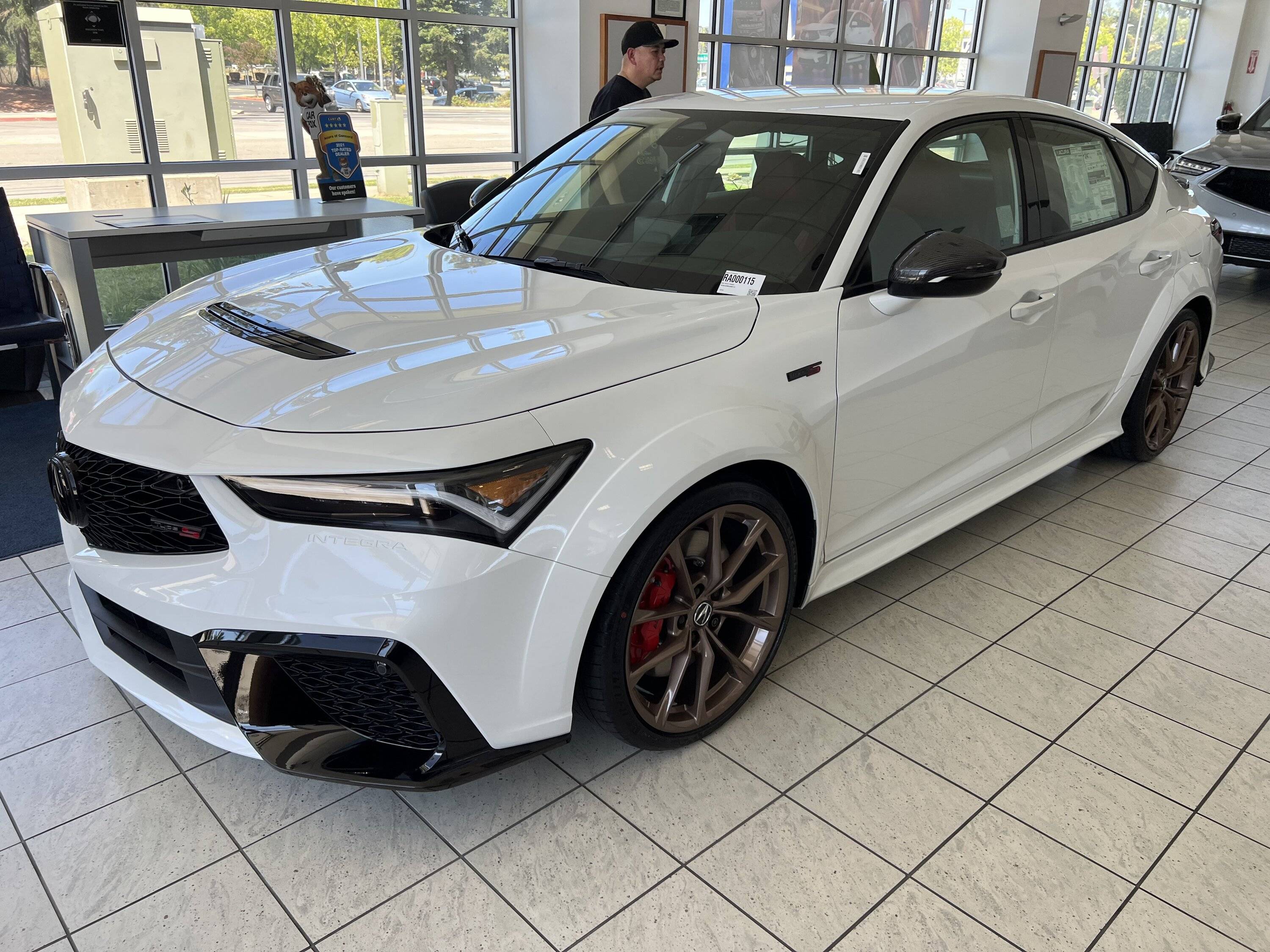 Acura Integra Integra Type-S demo arrives in Bay Area, and my updated delivery timeline. IMG_3016