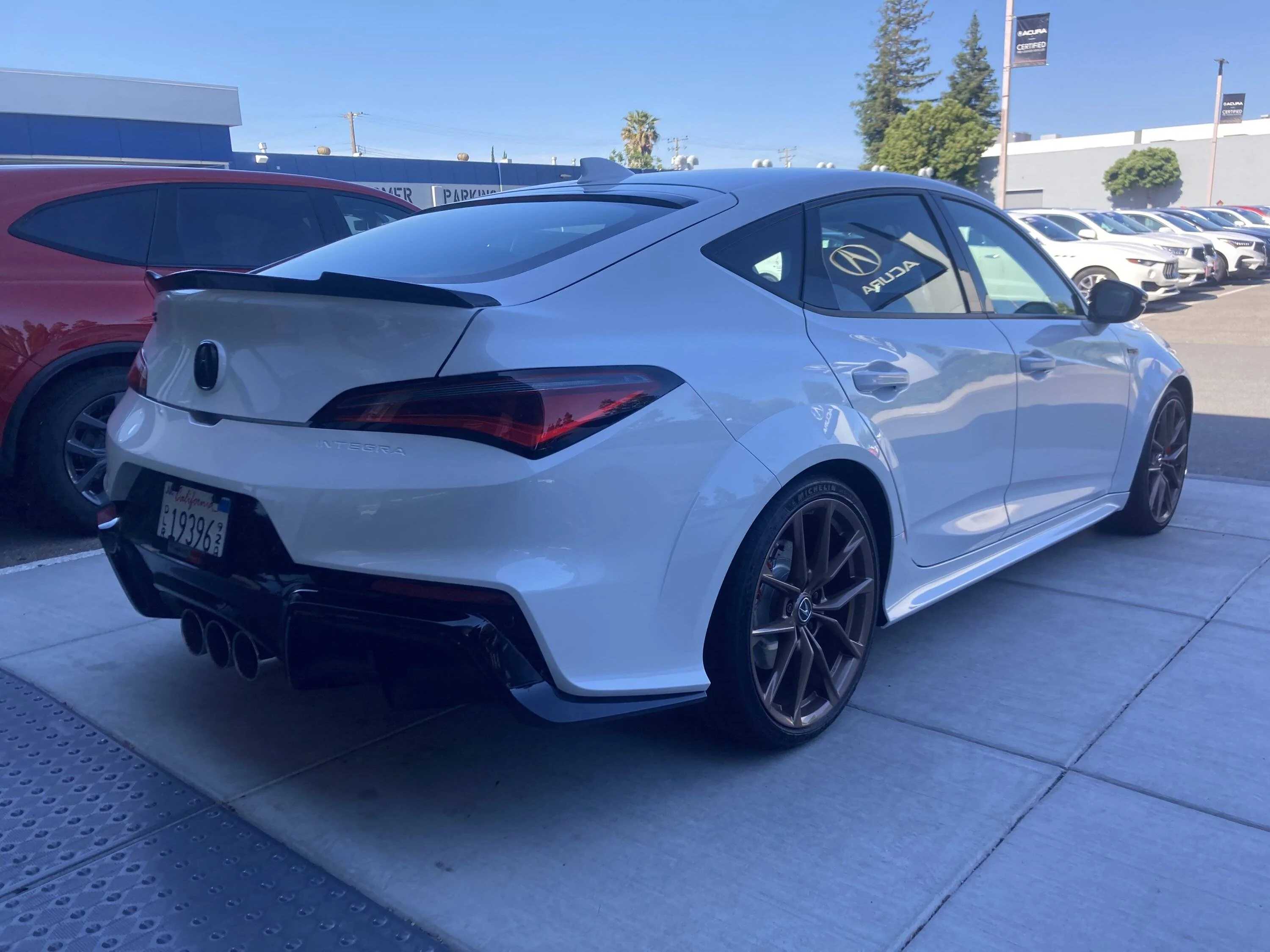 Acura Integra Integra Type-S demo arrives in Bay Area, and my updated delivery timeline. IMG_7576