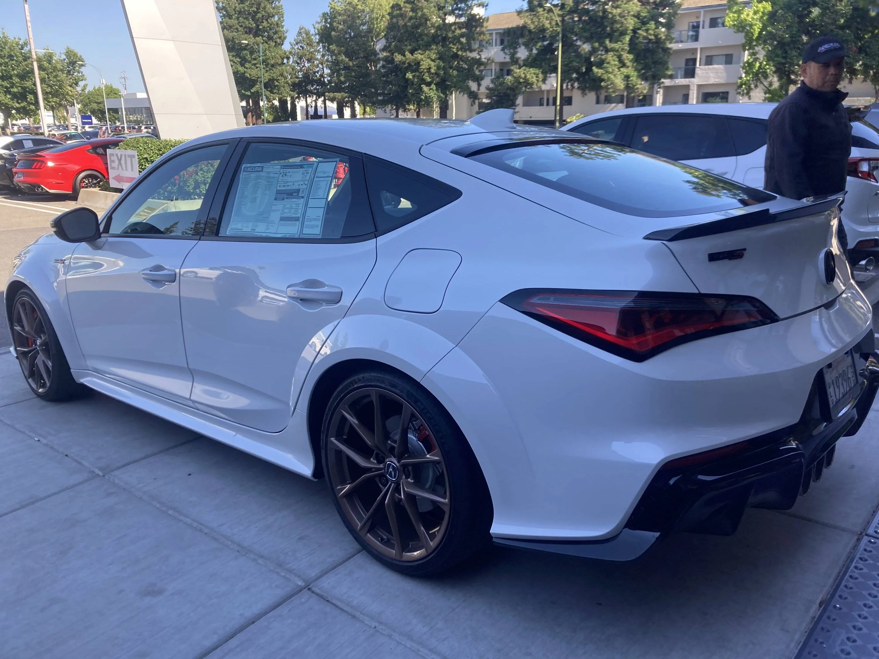 Acura Integra Integra Type-S demo arrives in Bay Area, and my updated delivery timeline. IMG_7577