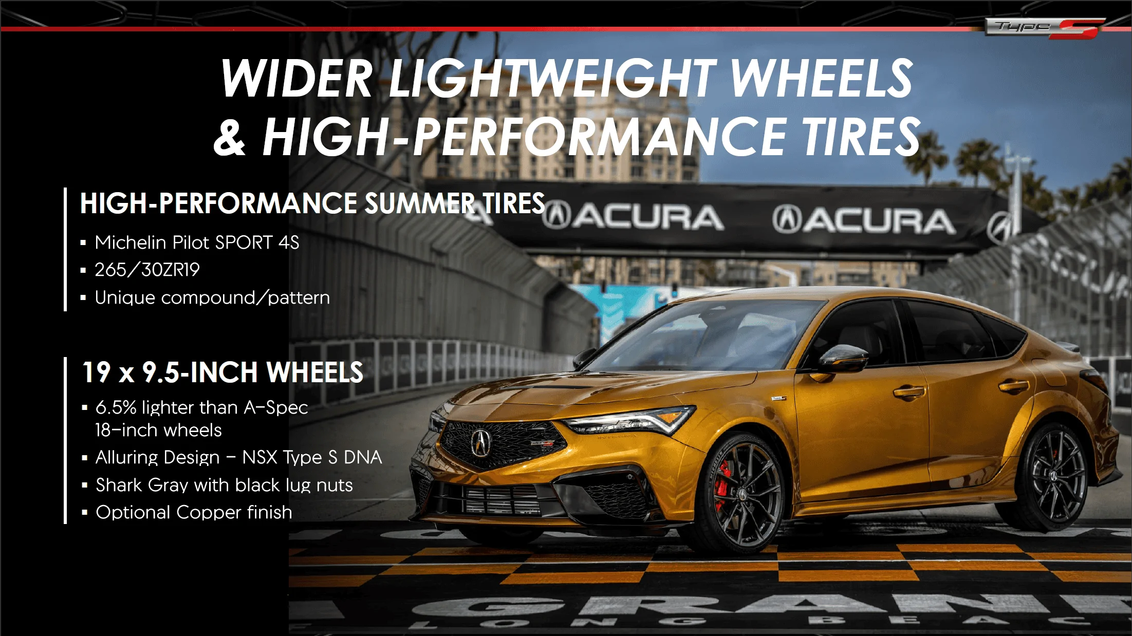 Acura Integra 2024 Integra Type S Info Packet: Technical Specs, Production Info, Accessories image-1