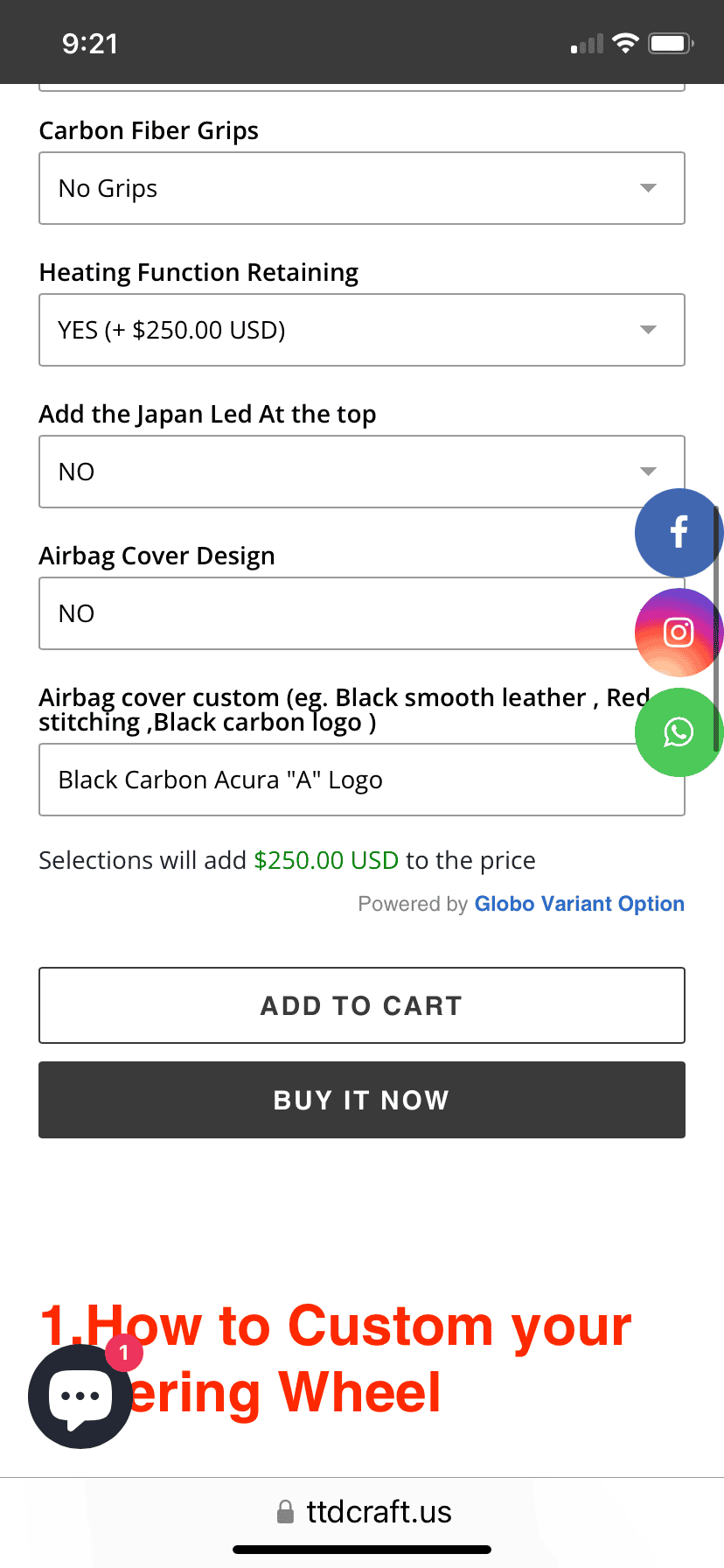 Acura Integra Type S Steering Wheel Options IMG_1923