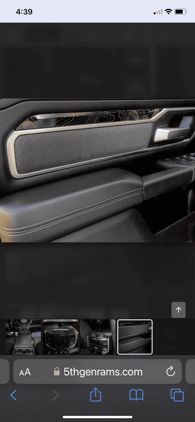 Acura Integra Carbon Center Console IMG_2066