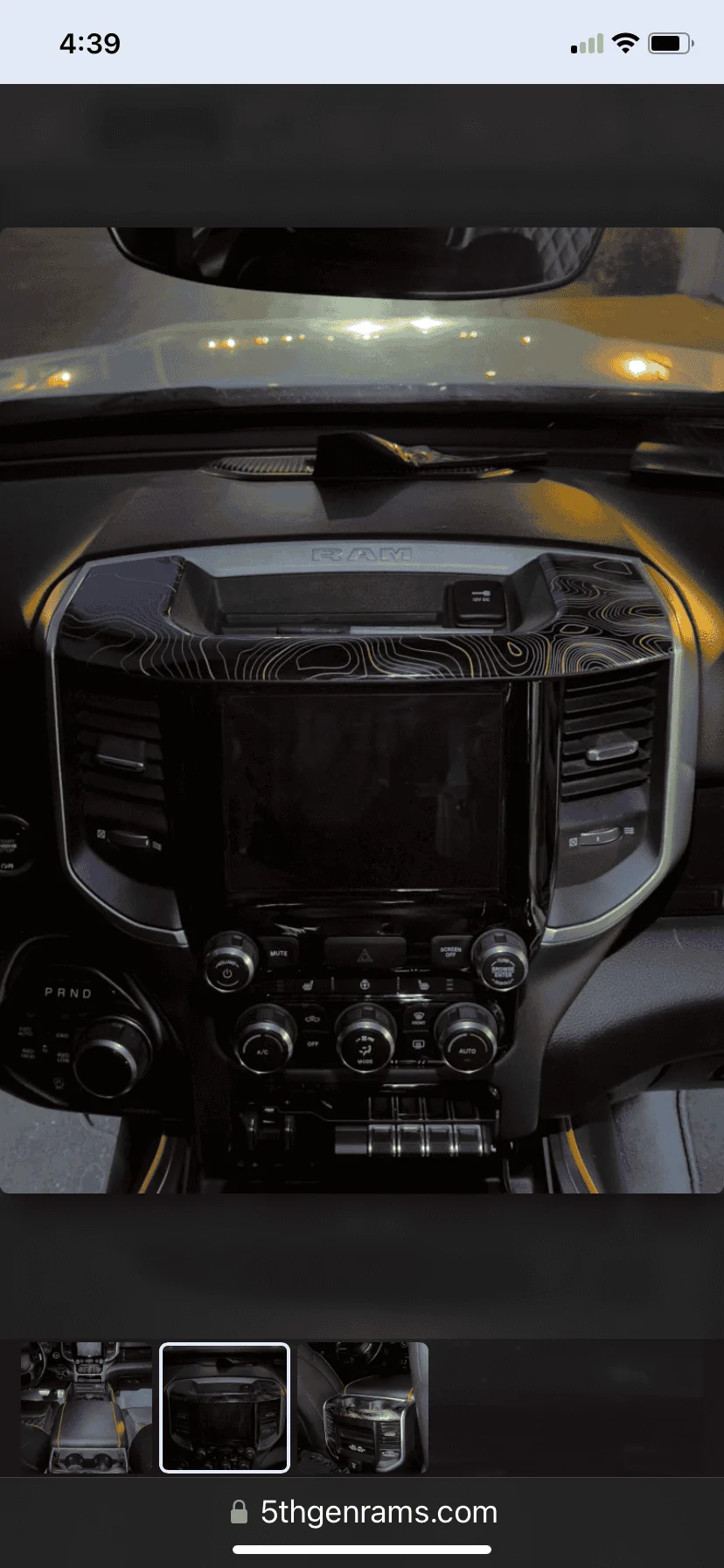 Acura Integra Carbon Center Console IMG_2064