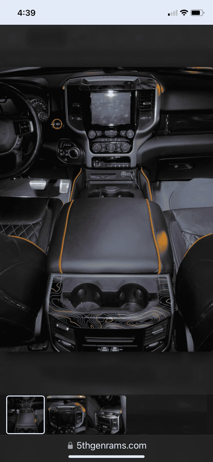 Acura Integra Carbon Center Console IMG_2063