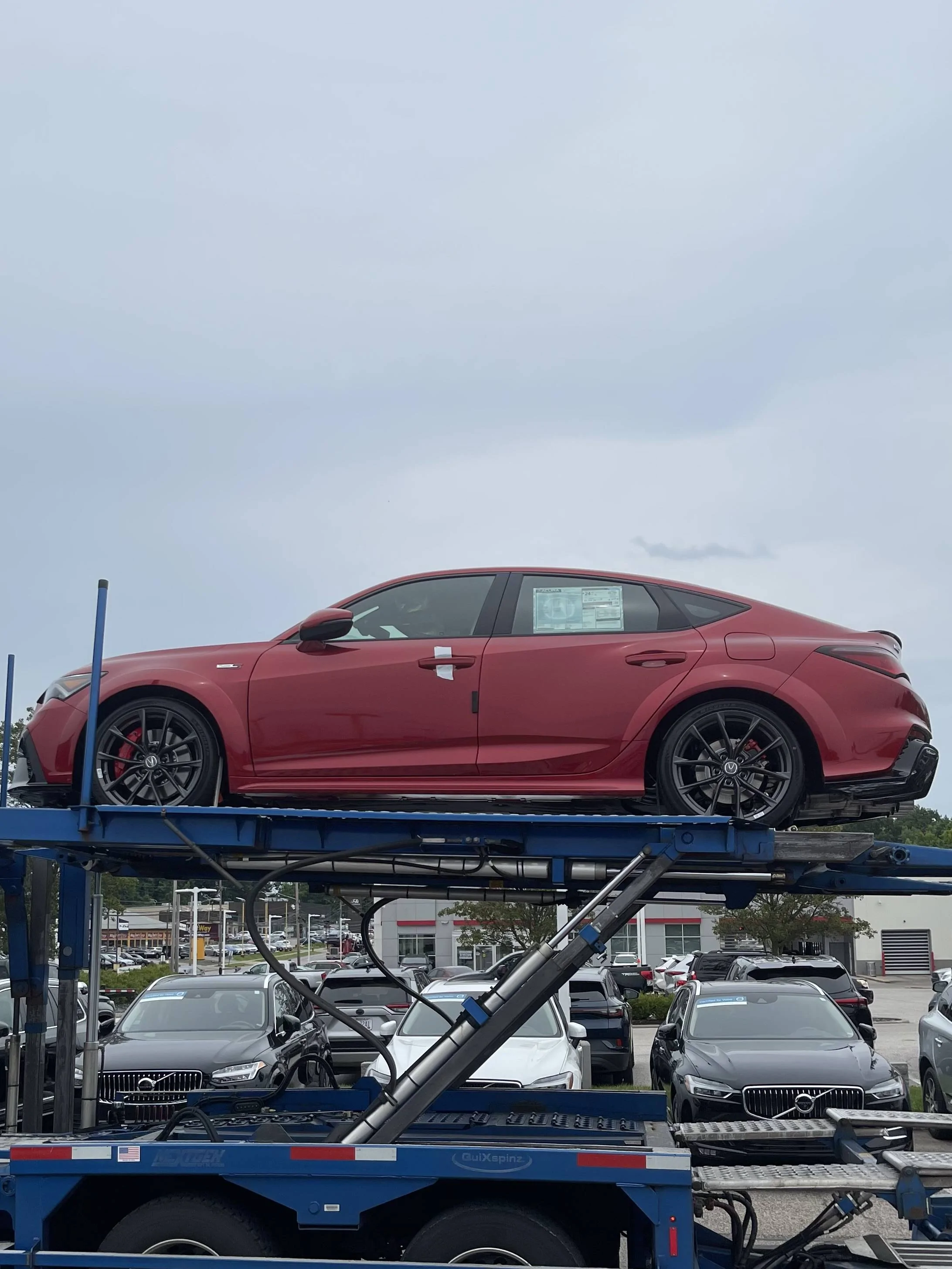 Acura Integra Red Type S Integra build dates are July 12 to 15. Delivery in Nashville is estimated for first week of August or 2023. 71113914889__097C9BBE-44CB-4B7A-8455-A7C7E9B7F9AA