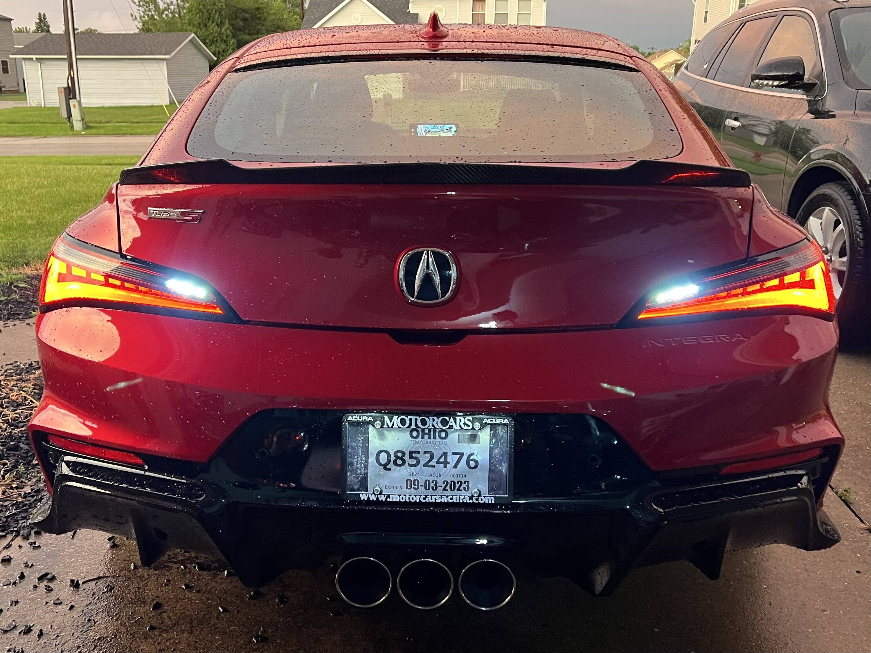 Acura Integra Delivery Day for my Performance Red Pearl Integra Type S - PRP ITS IMG_0125