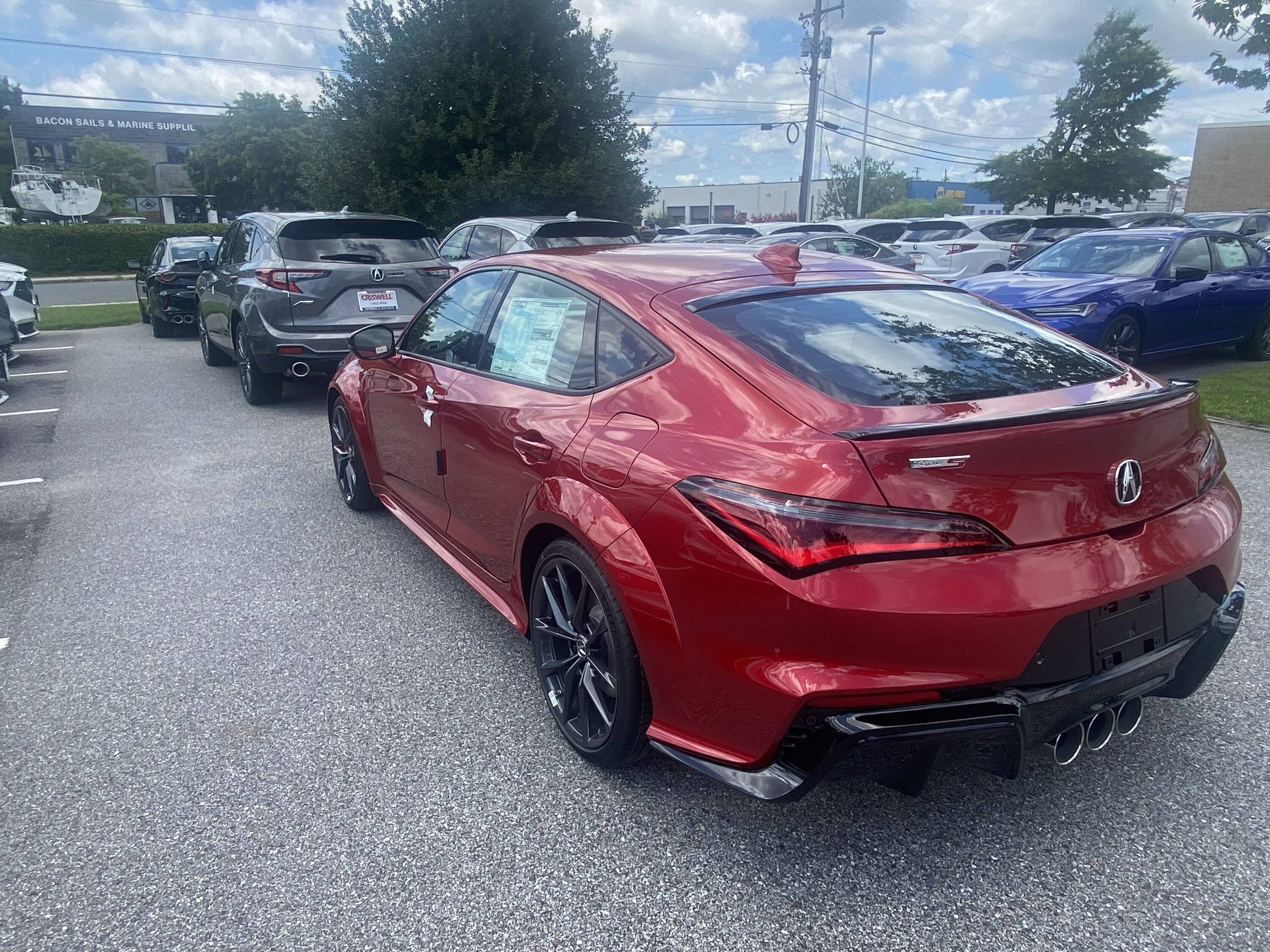 Acura Integra Delivery Day for my Performance Red Pearl Integra Type S - PRP ITS IMG-7215