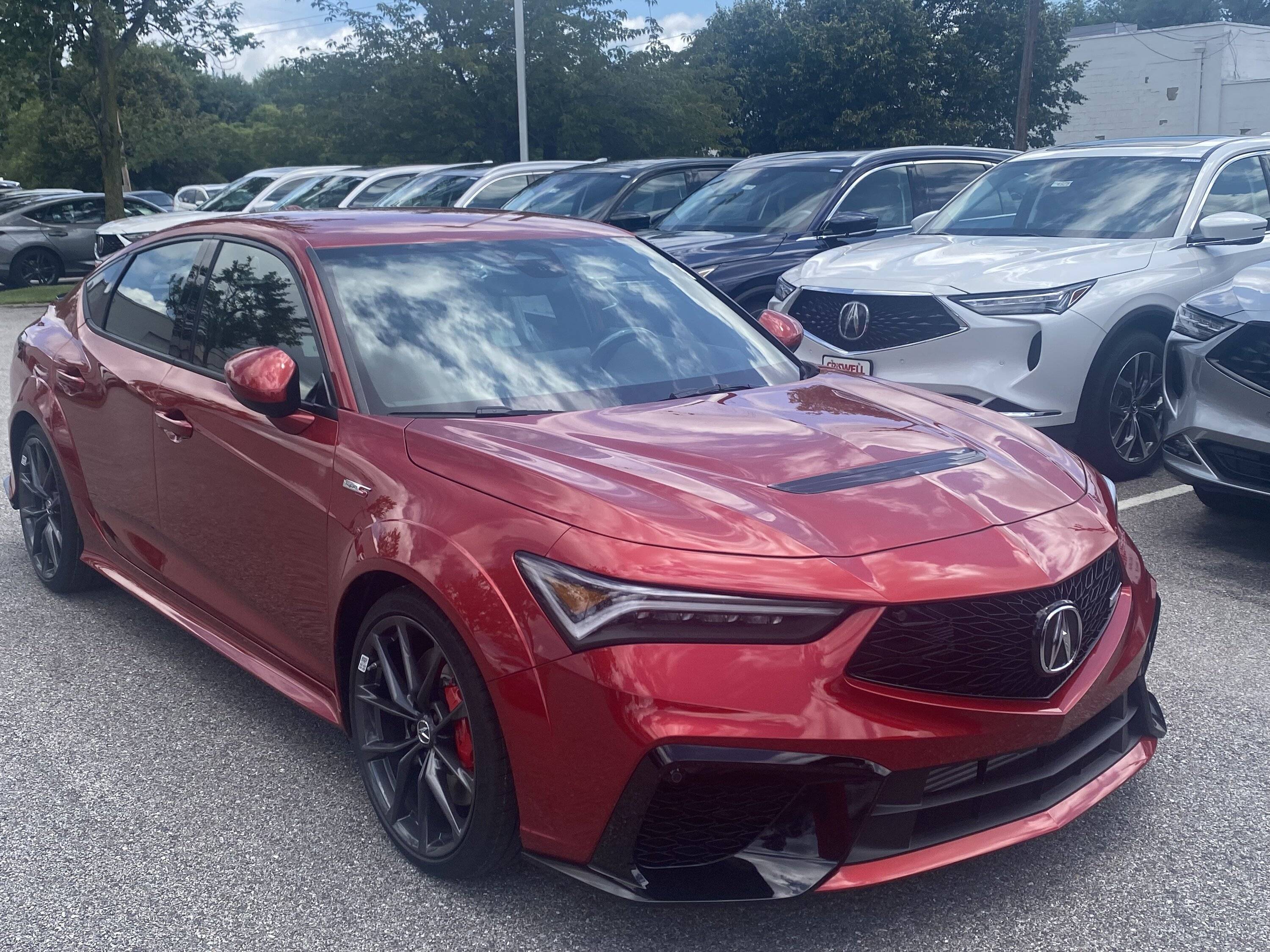 Acura Integra Delivery Day for my Performance Red Pearl Integra Type S - PRP ITS IMG-7218